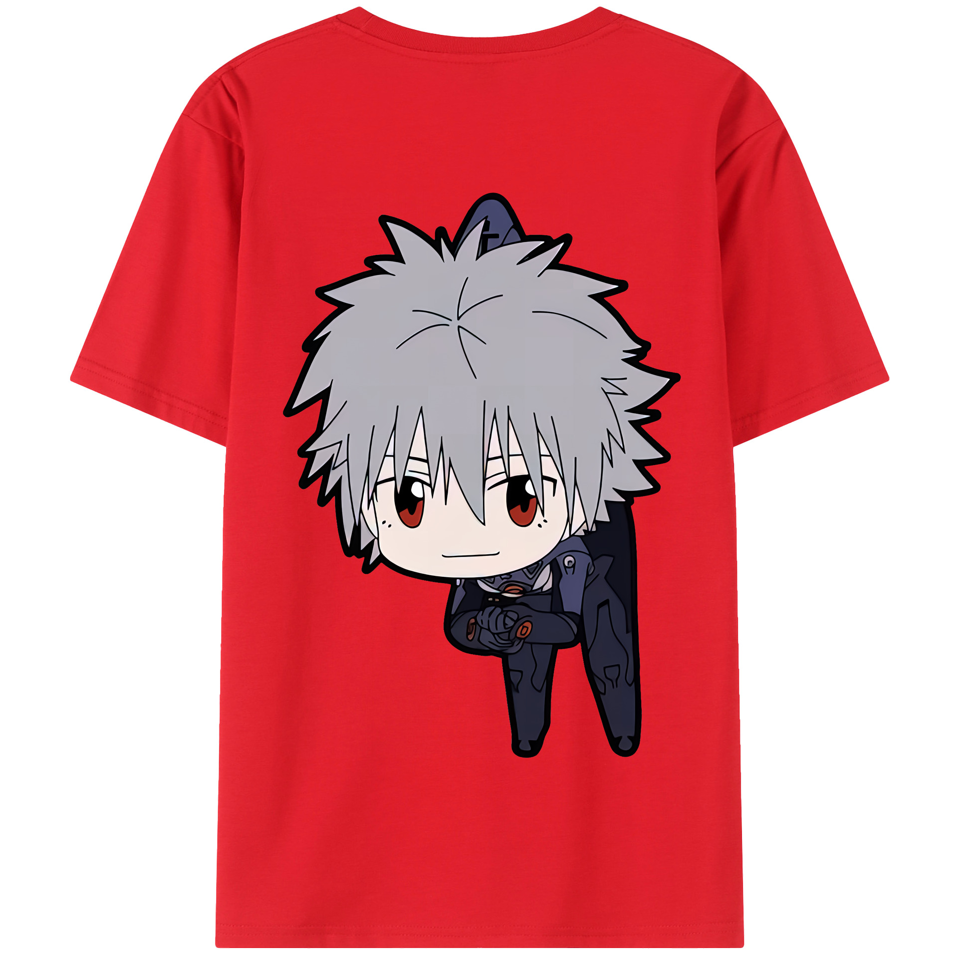 （画像用） EVA 新世紀エヴァンゲリオン 綿100％半袖Tシャツ（背面プリント）