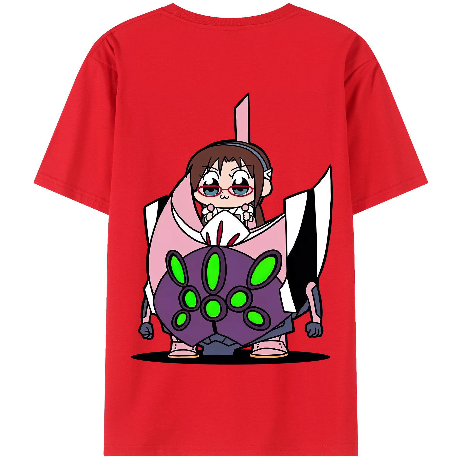 （画像用） EVA 新世紀エヴァンゲリオン 綿100％半袖Tシャツ（背面プリント）