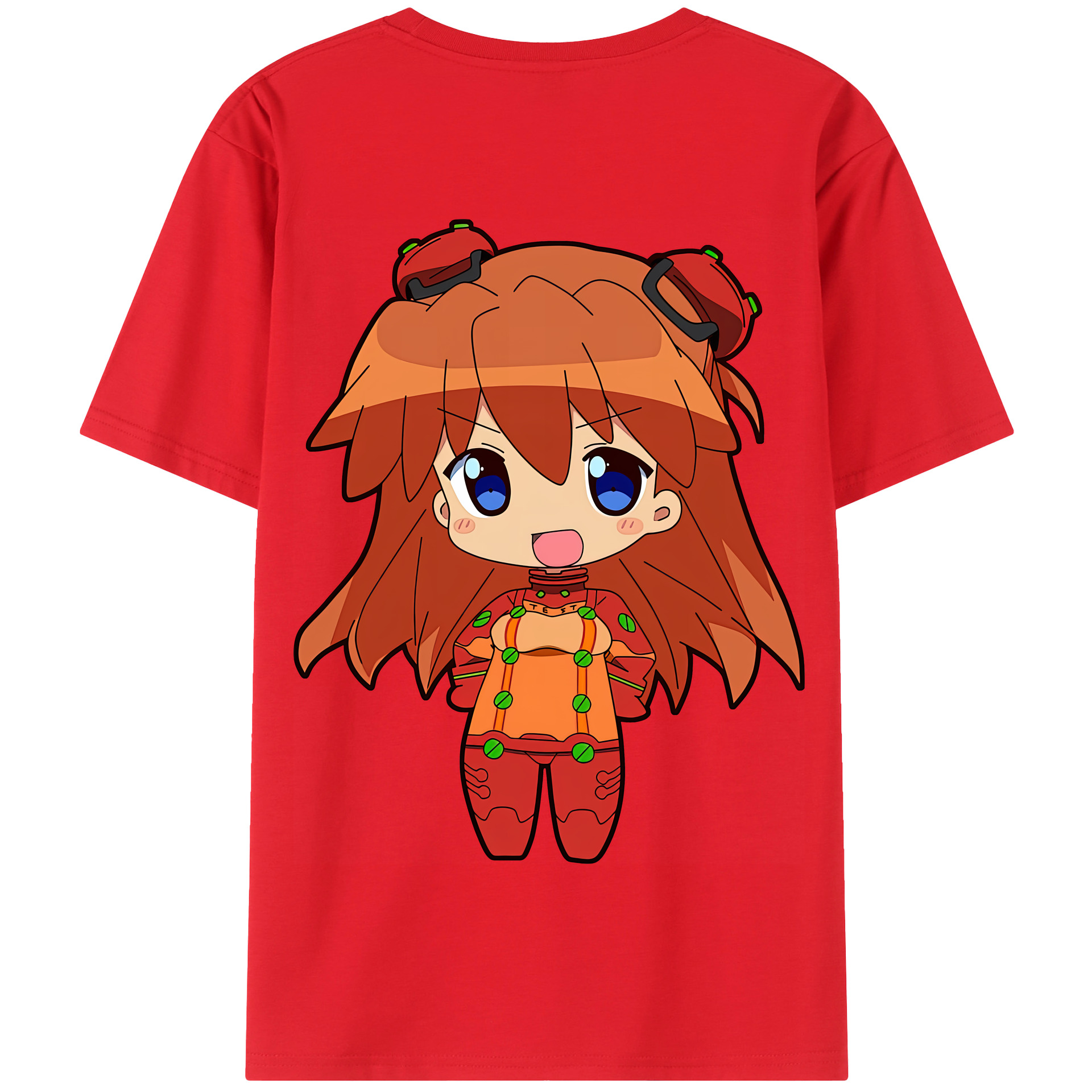 （画像用） EVA 新世紀エヴァンゲリオン 綿100％半袖Tシャツ（背面プリント）