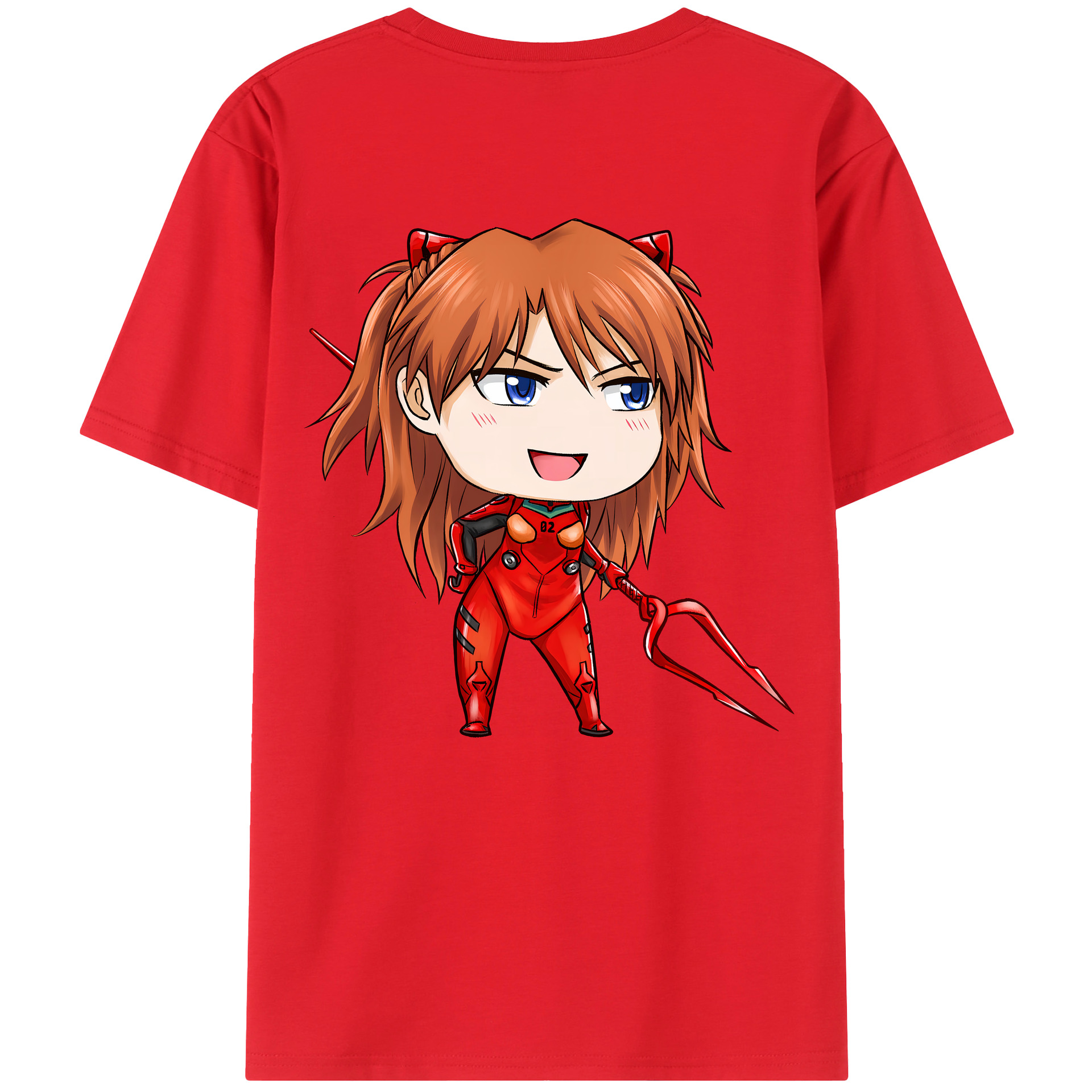 （画像用） EVA 新世紀エヴァンゲリオン 綿100％半袖Tシャツ（背面プリント）