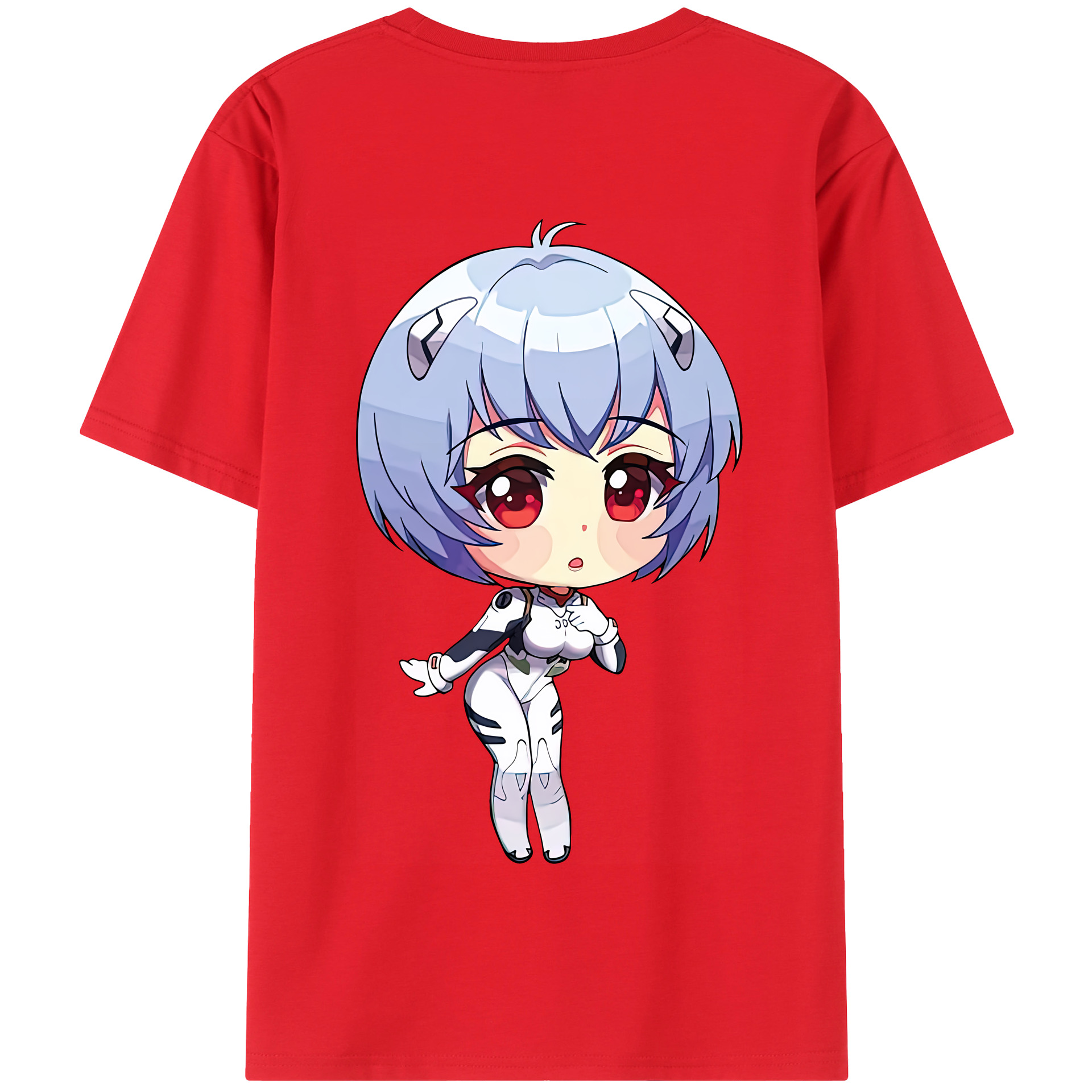 （画像用） EVA 新世紀エヴァンゲリオン 綿100％半袖Tシャツ（背面プリント）