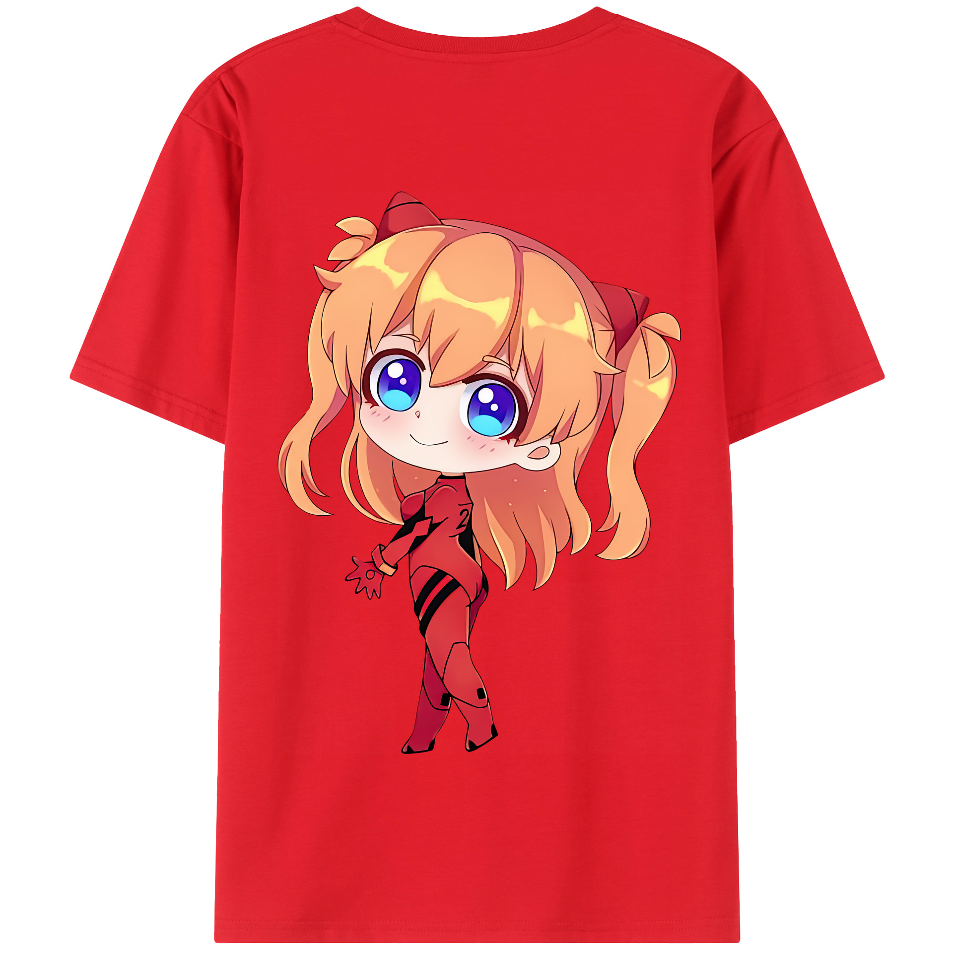 （画像用） EVA 新世紀エヴァンゲリオン 綿100％半袖Tシャツ（背面プリント）