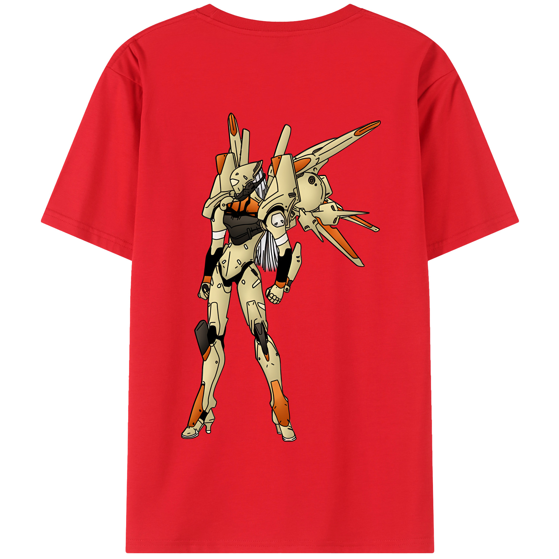 （画像用） EVA 新世紀エヴァンゲリオン 綿100％半袖Tシャツ（背面プリント）