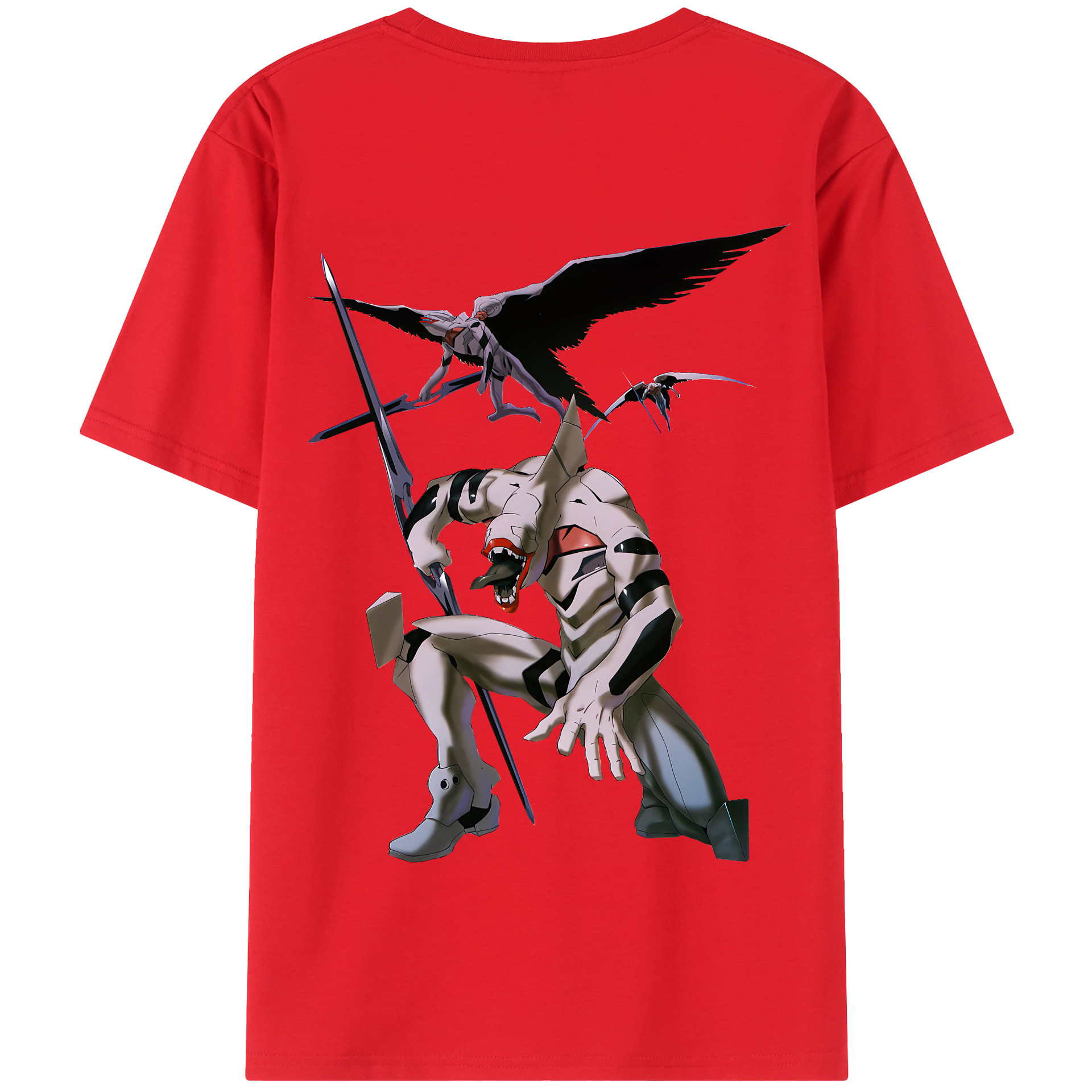 （画像用） EVA 新世紀エヴァンゲリオン 綿100％半袖Tシャツ（背面プリント）