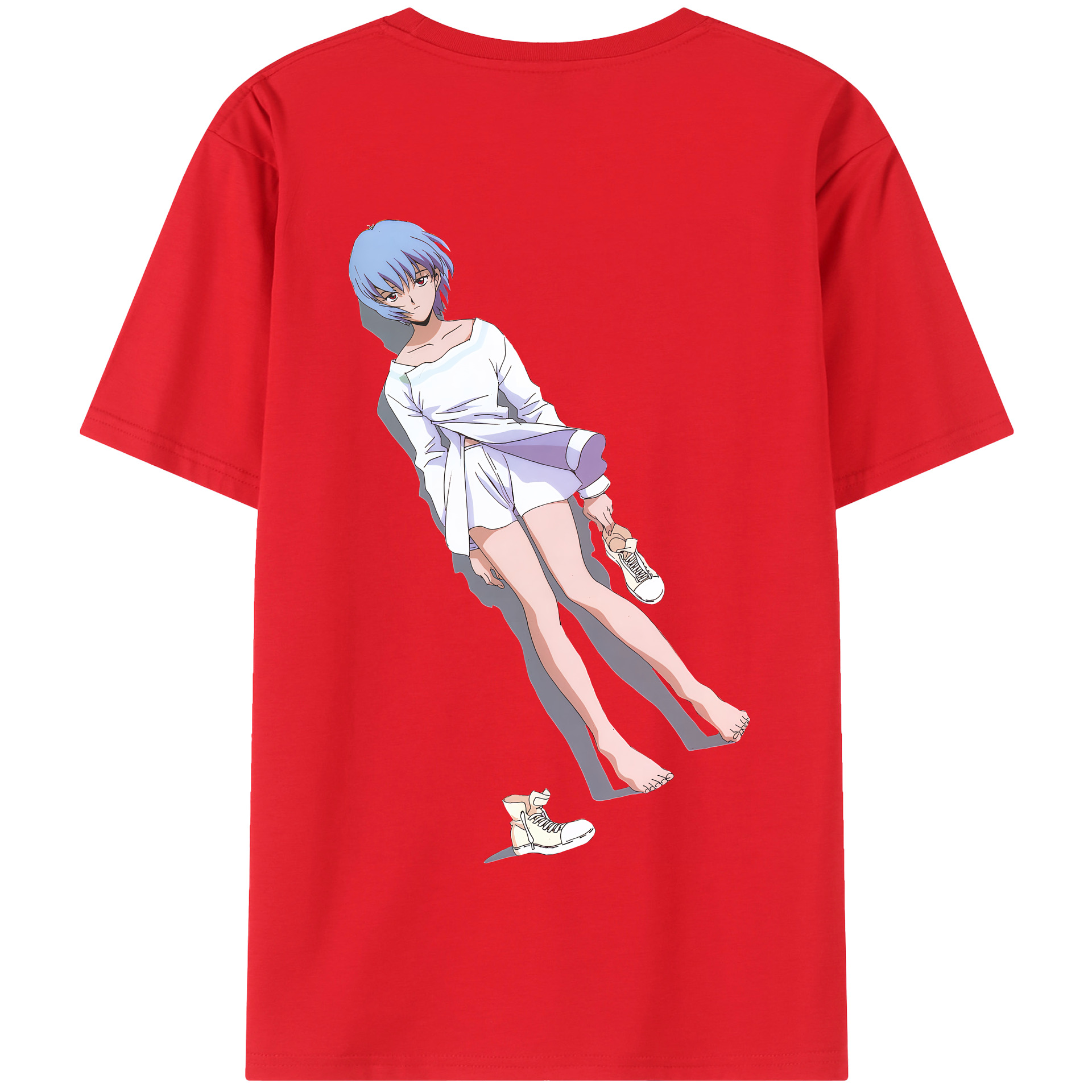 （画像用） EVA 新世紀エヴァンゲリオン 綿100％半袖Tシャツ（背面プリント）