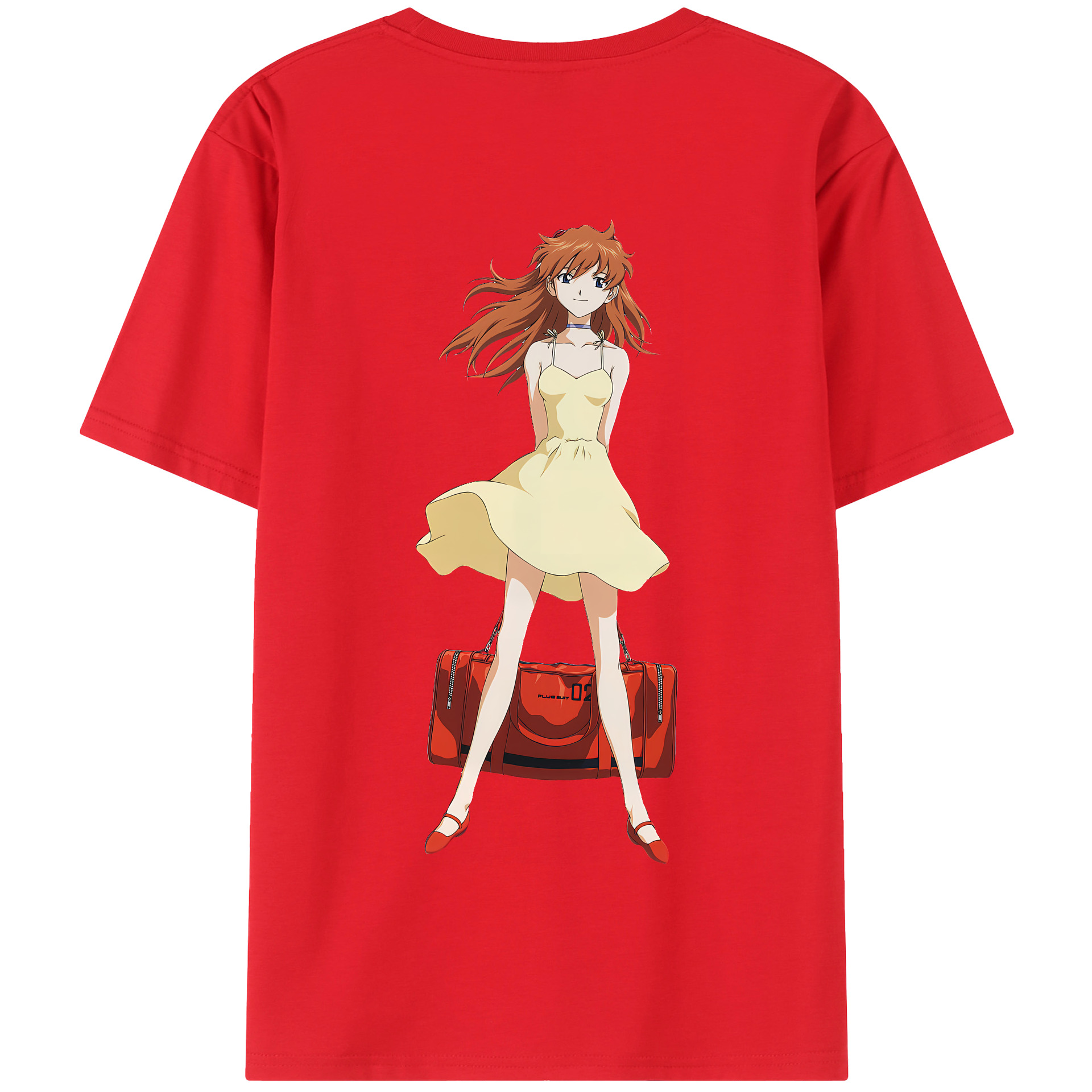 （画像用） EVA 新世紀エヴァンゲリオン 綿100％半袖Tシャツ（背面プリント）