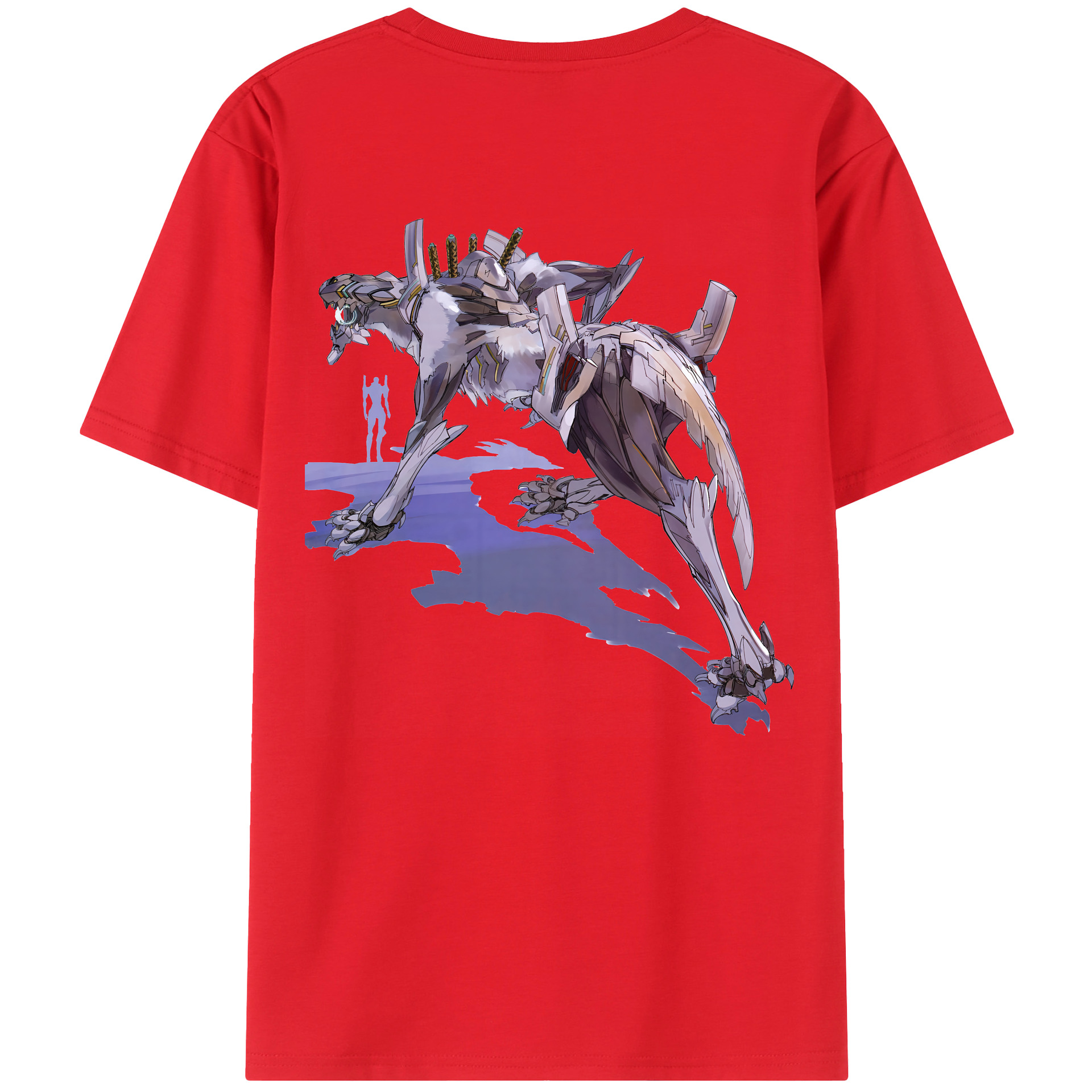 （画像用） EVA 新世紀エヴァンゲリオン 綿100％半袖Tシャツ（背面プリント）