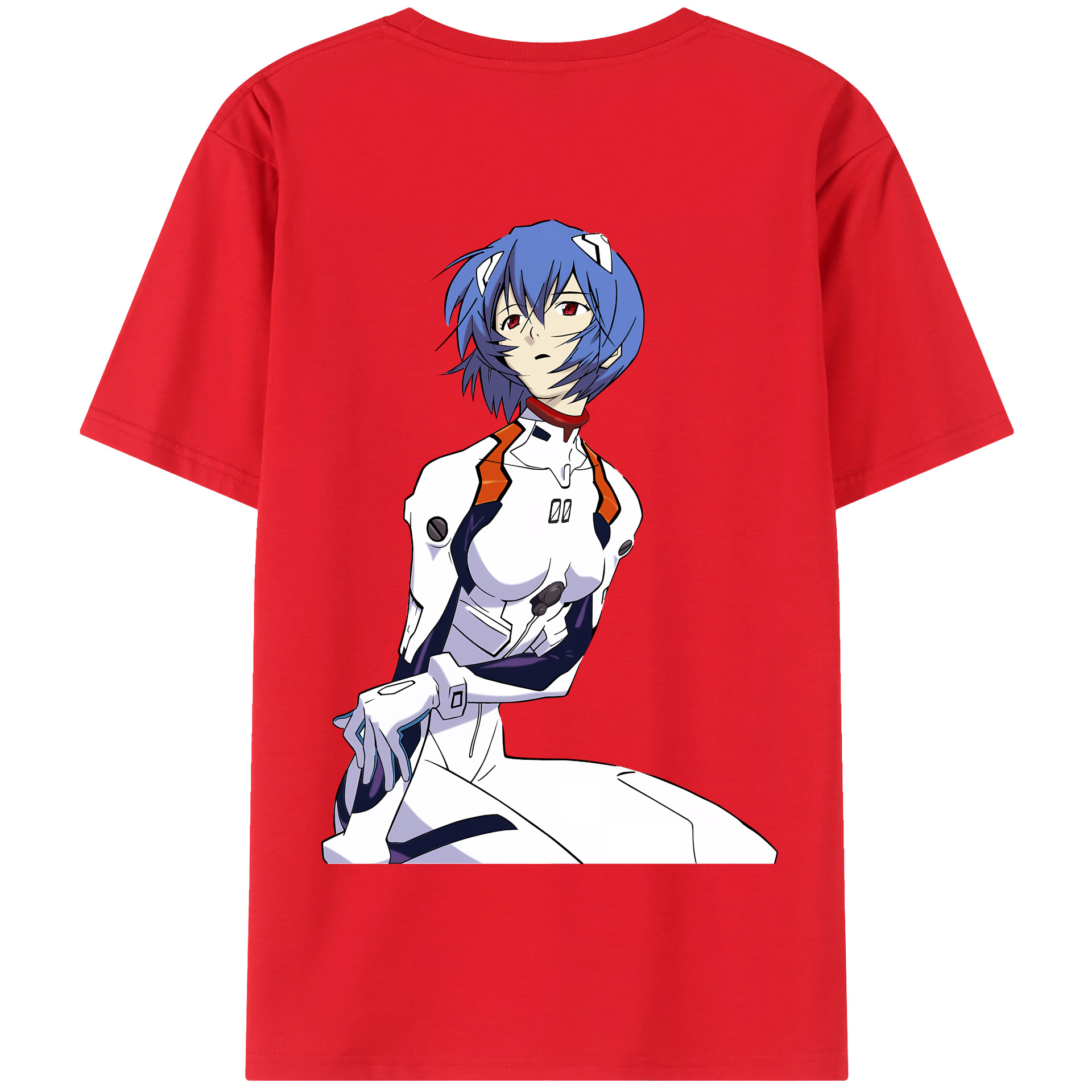 （画像用） EVA 新世紀エヴァンゲリオン 綿100％半袖Tシャツ（背面プリント）