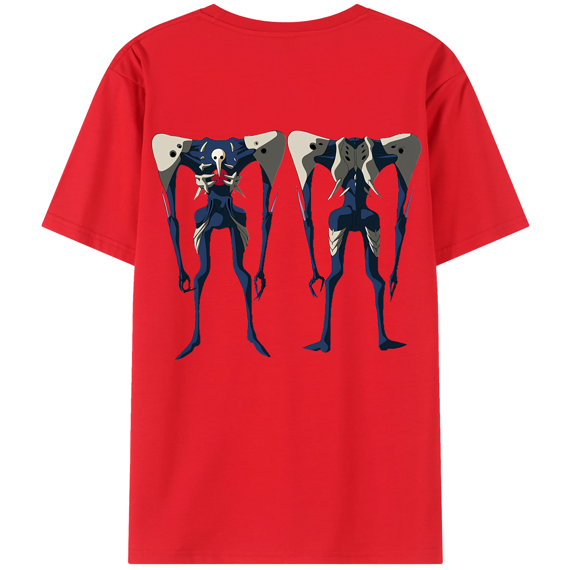 （画像用） EVA 新世紀エヴァンゲリオン 綿100％半袖Tシャツ（背面プリント）