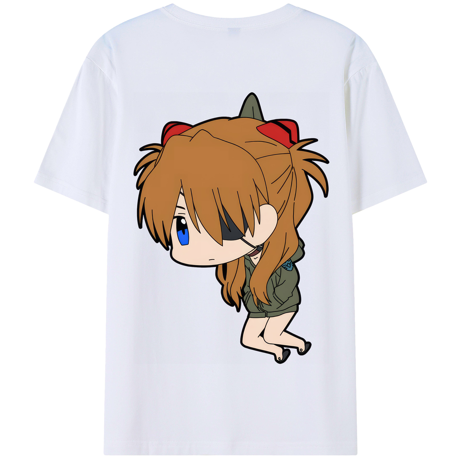 （画像用） EVA 新世紀エヴァンゲリオン 綿100％半袖Tシャツ（背面プリント）