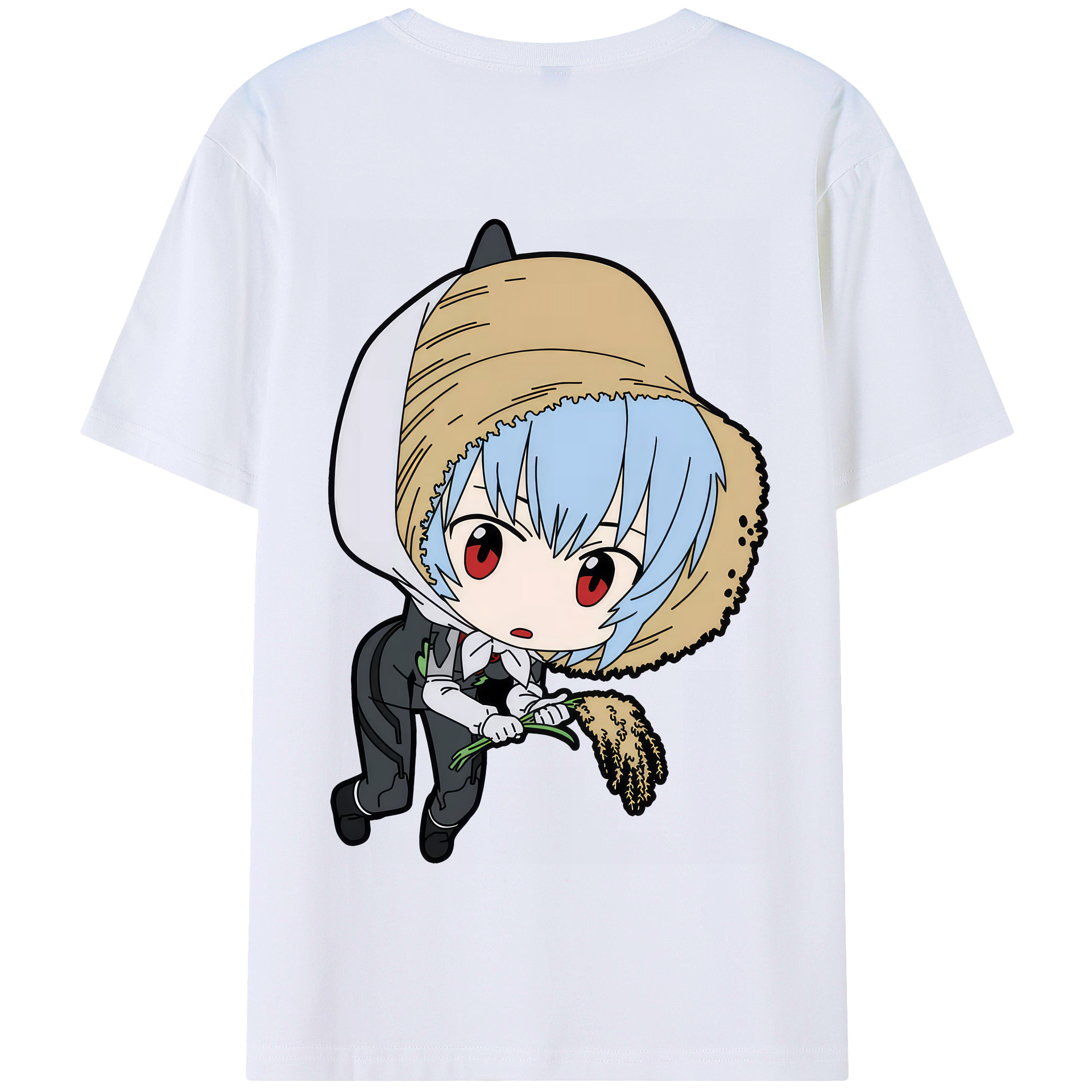 （画像用） EVA 新世紀エヴァンゲリオン 綿100％半袖Tシャツ（背面プリント）
