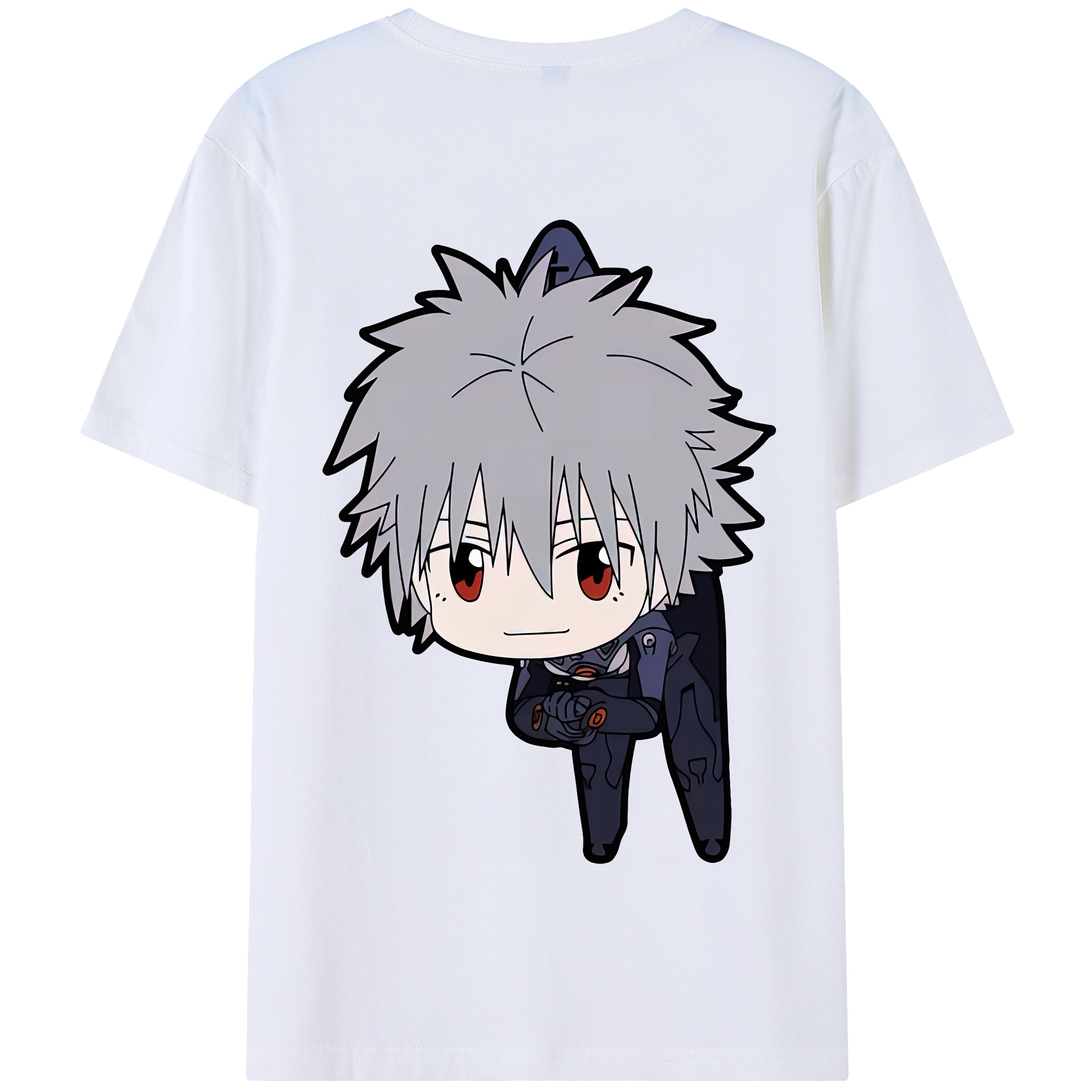 （画像用） EVA 新世紀エヴァンゲリオン 綿100％半袖Tシャツ（背面プリント）