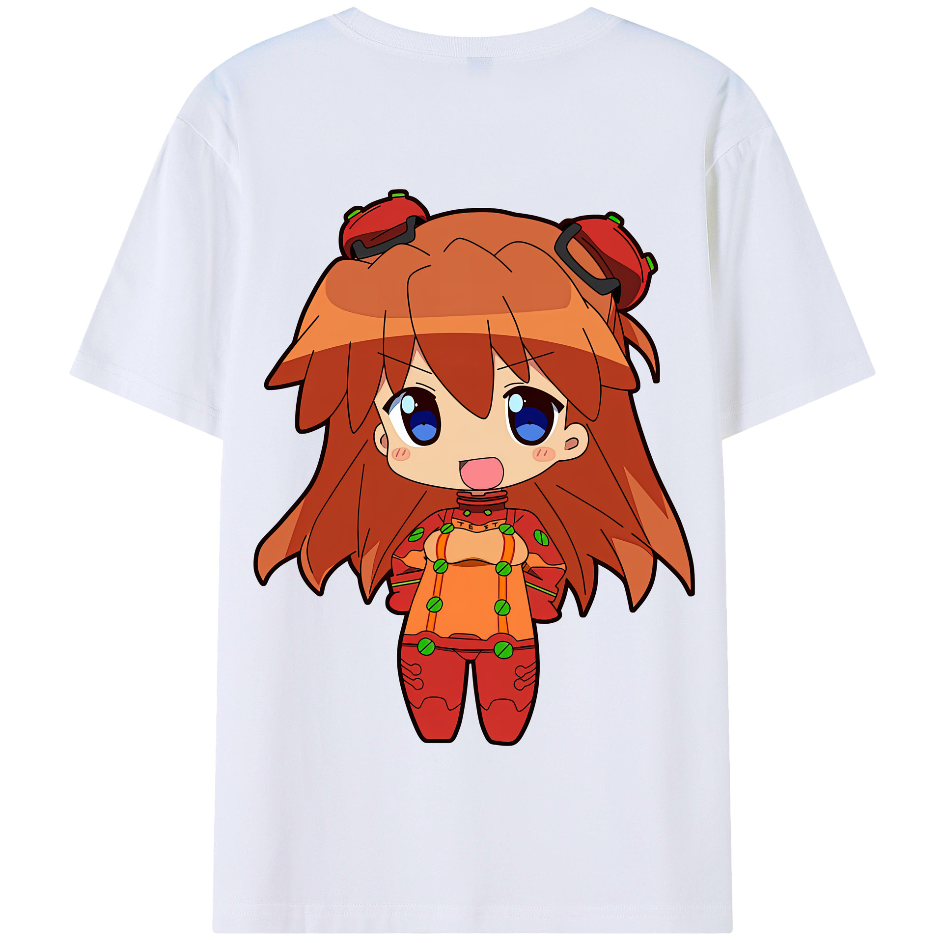 （画像用） EVA 新世紀エヴァンゲリオン 綿100％半袖Tシャツ（背面プリント）