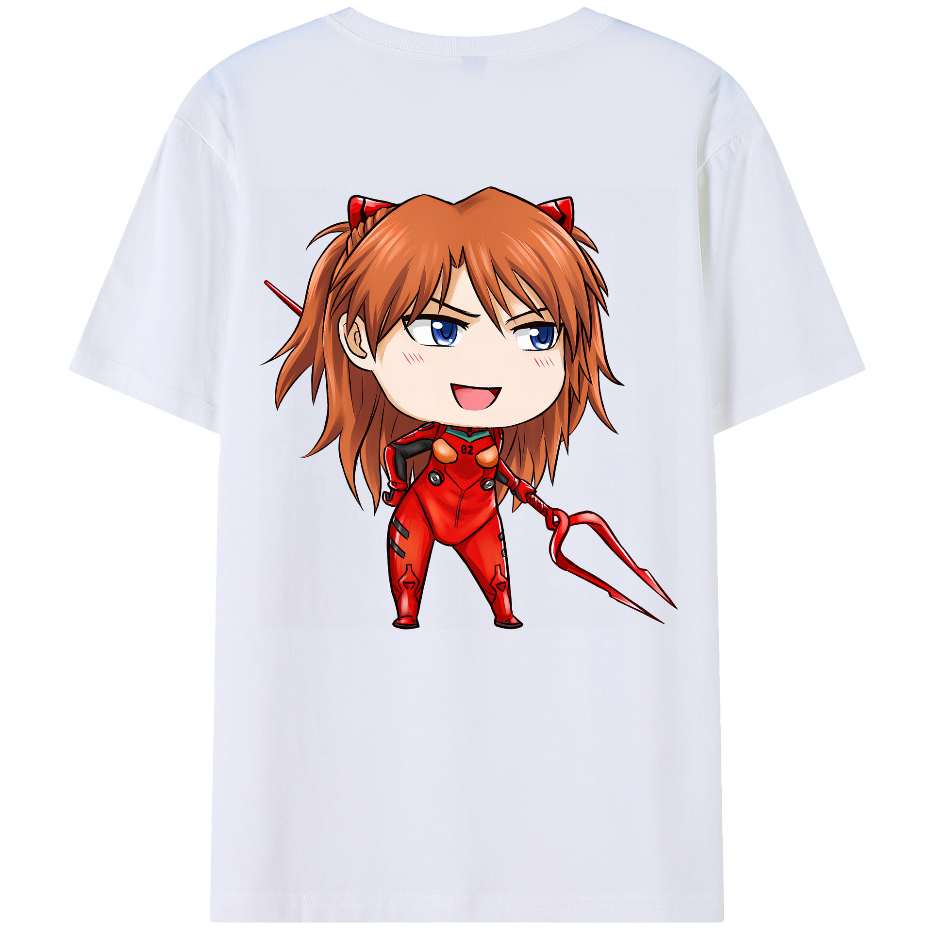 （画像用） EVA 新世紀エヴァンゲリオン 綿100％半袖Tシャツ（背面プリント）