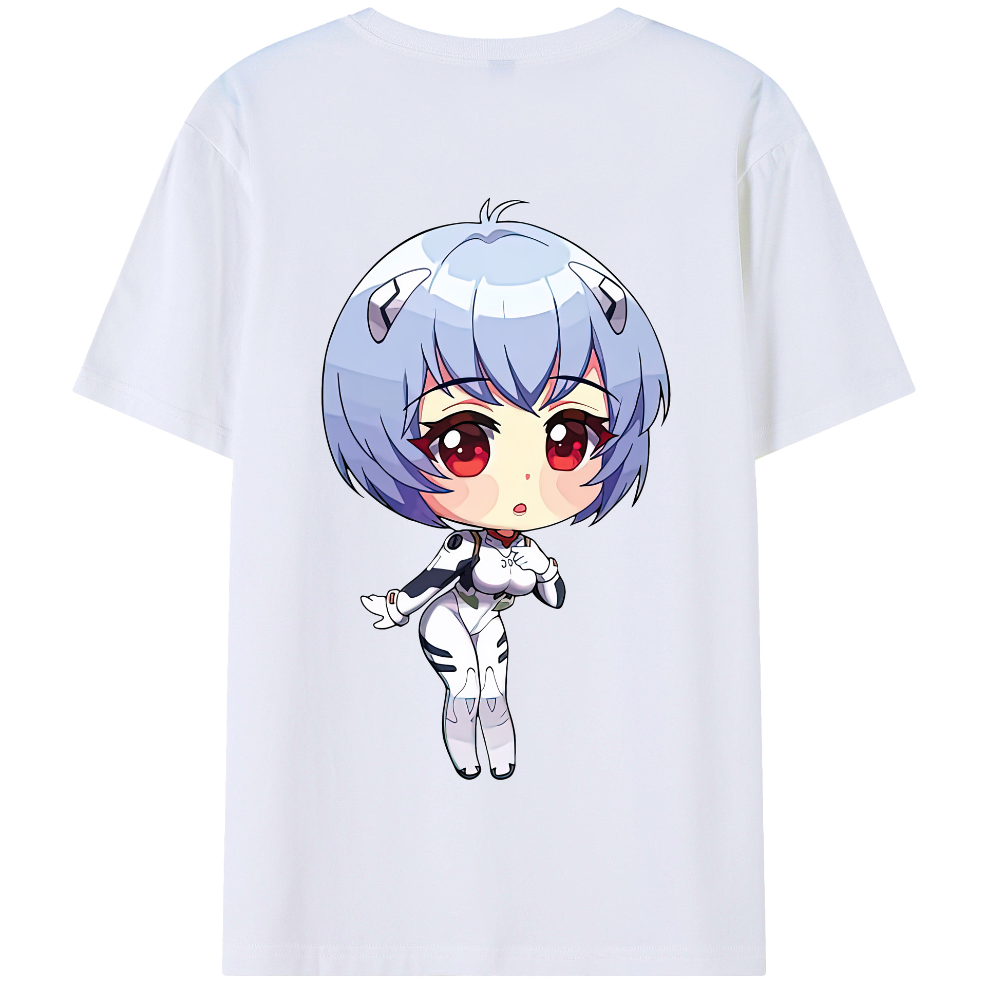 （画像用） EVA 新世紀エヴァンゲリオン 綿100％半袖Tシャツ（背面プリント）