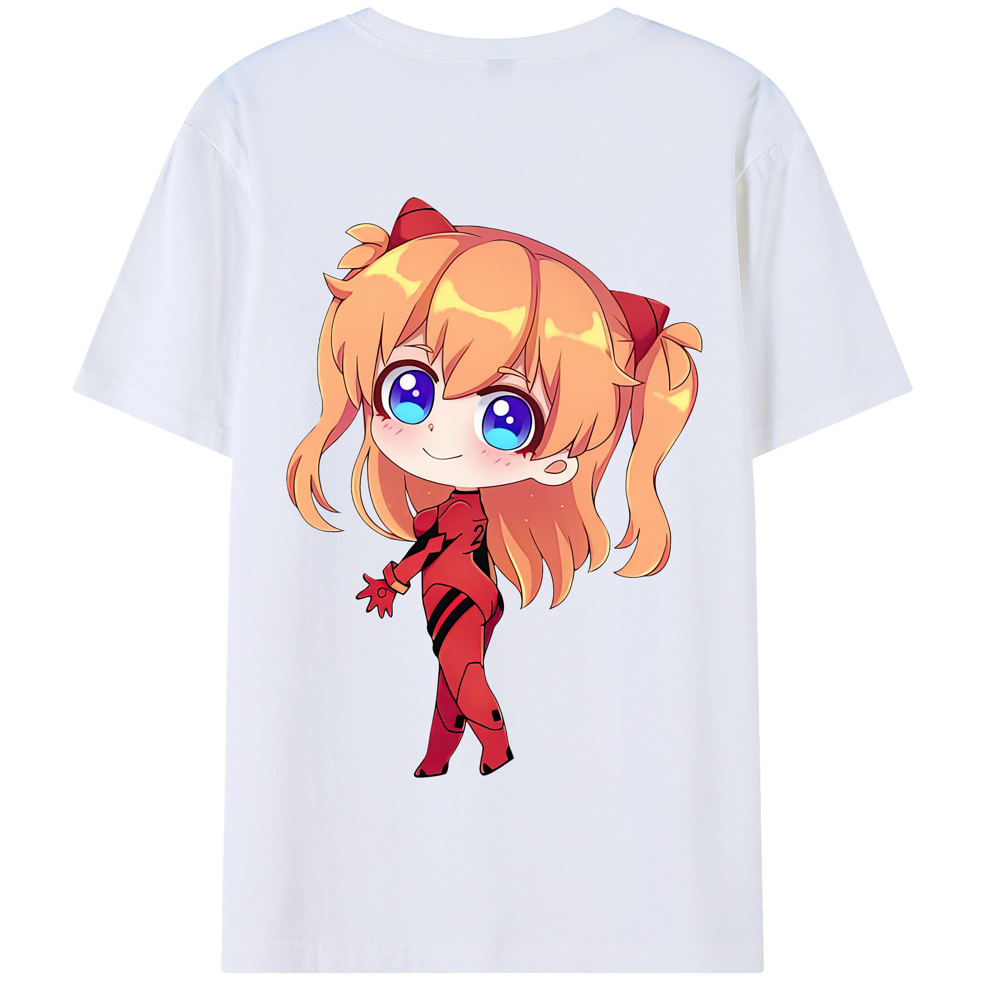 （画像用） EVA 新世紀エヴァンゲリオン 綿100％半袖Tシャツ（背面プリント）