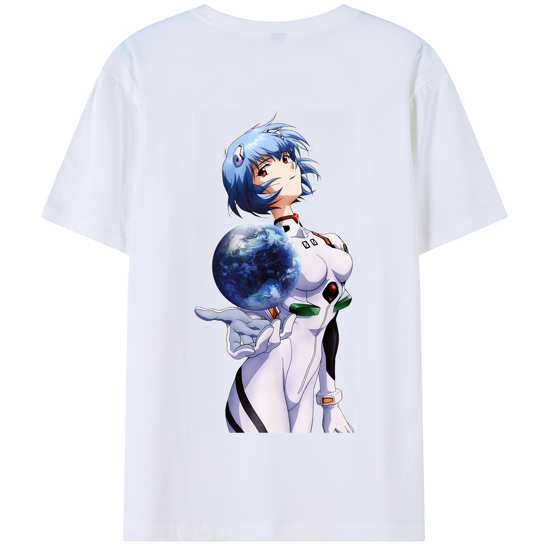（画像用） EVA 新世紀エヴァンゲリオン 綿100％半袖Tシャツ（背面プリント）