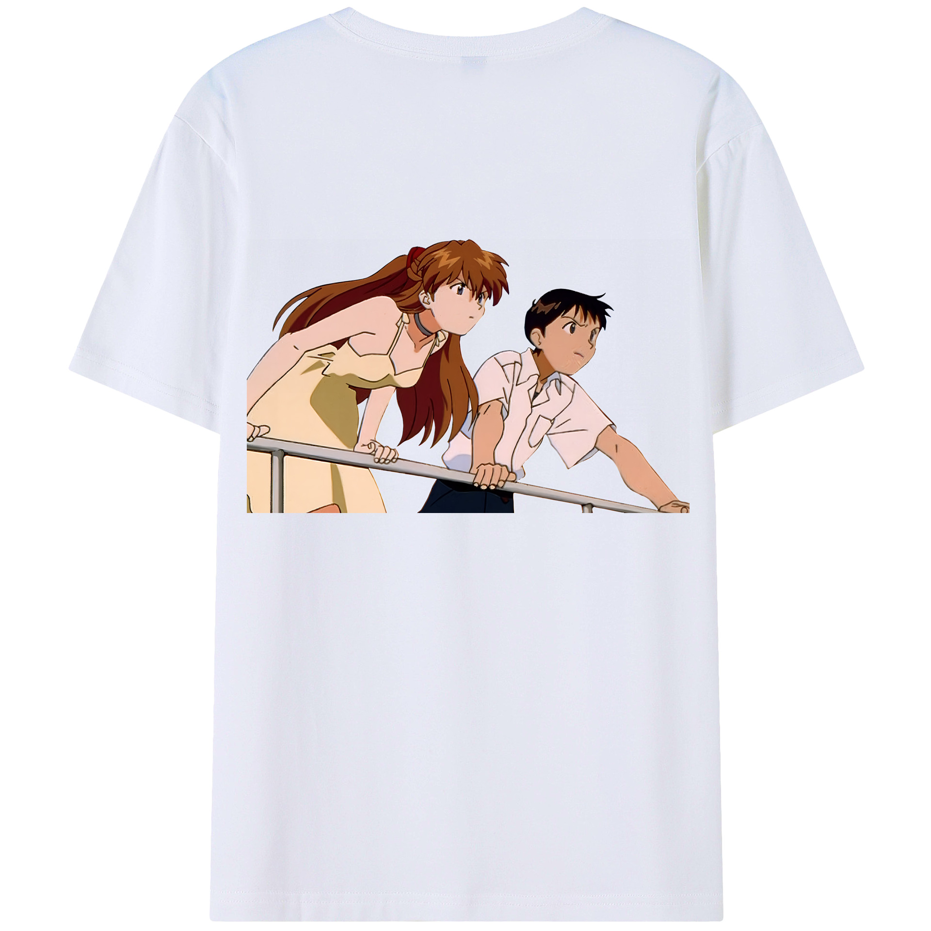 （画像用） EVA 新世紀エヴァンゲリオン 綿100％半袖Tシャツ（背面プリント）