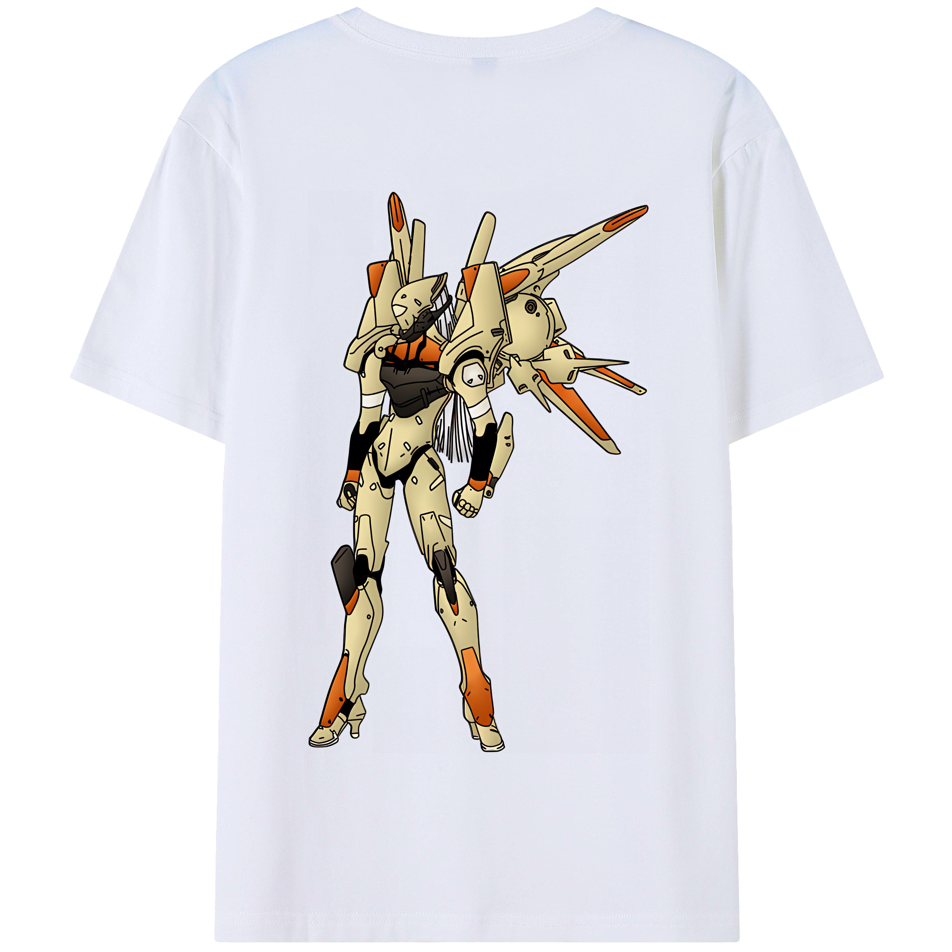 （画像用） EVA 新世紀エヴァンゲリオン 綿100％半袖Tシャツ（背面プリント）