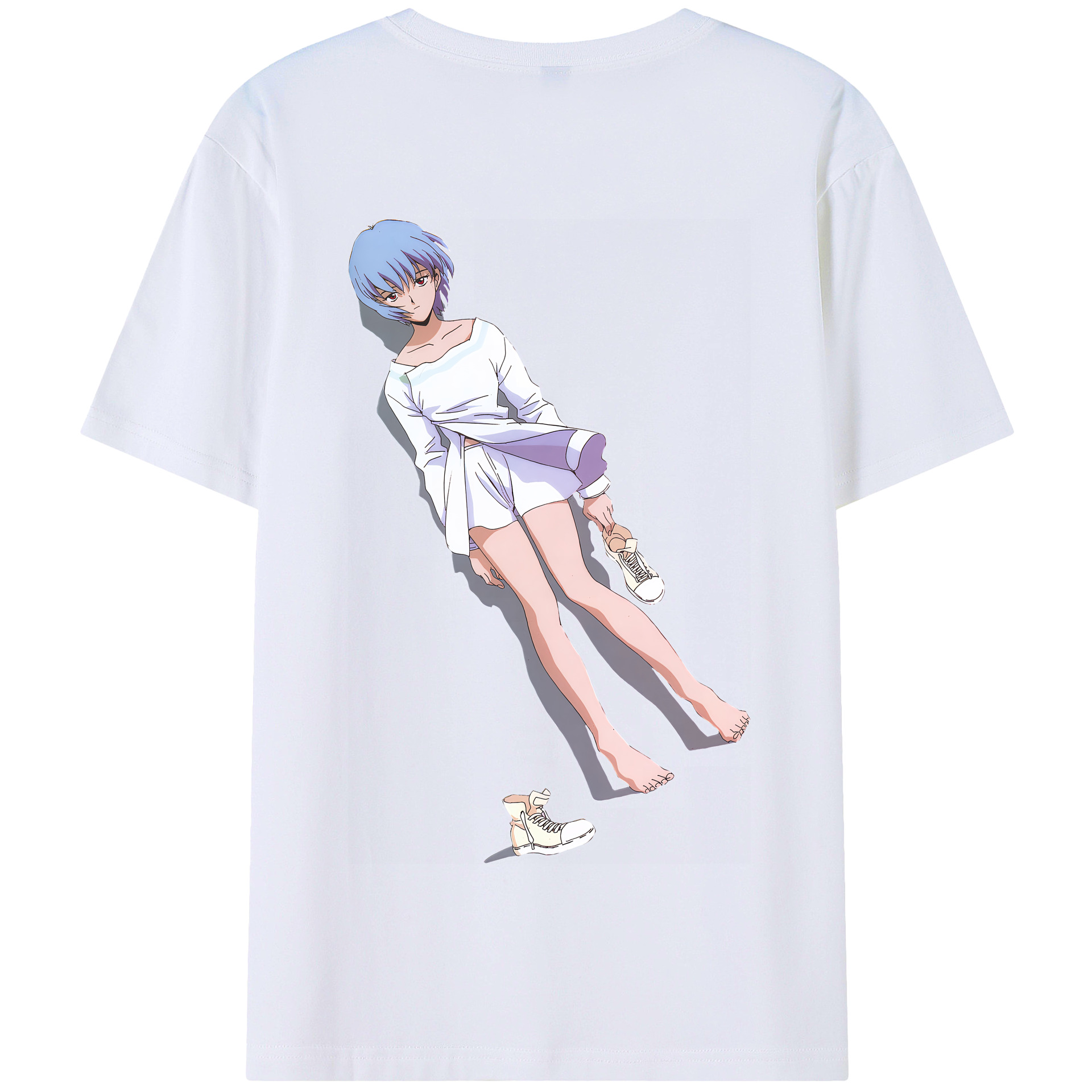 （画像用） EVA 新世紀エヴァンゲリオン 綿100％半袖Tシャツ（背面プリント）