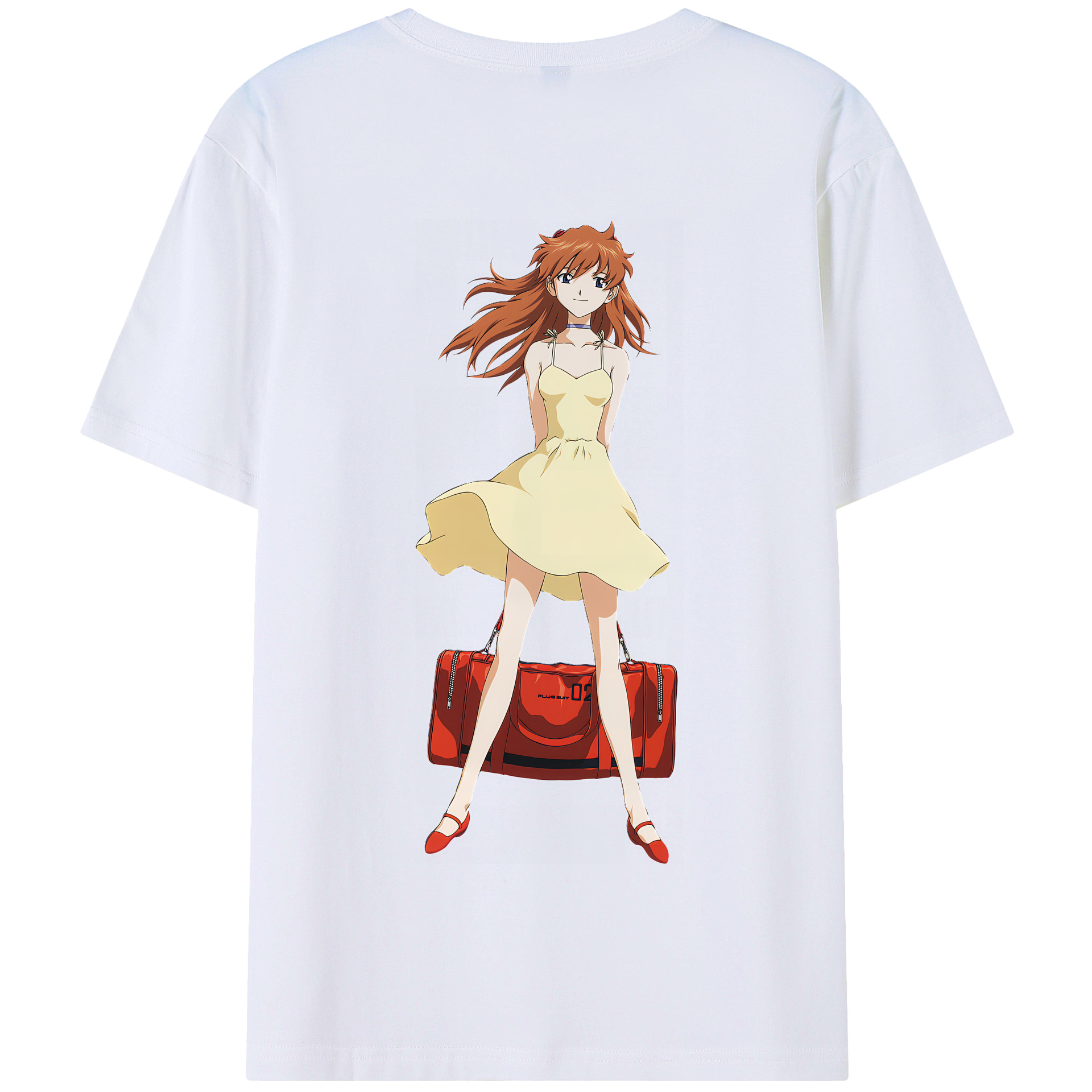（画像用） EVA 新世紀エヴァンゲリオン 綿100％半袖Tシャツ（背面プリント）