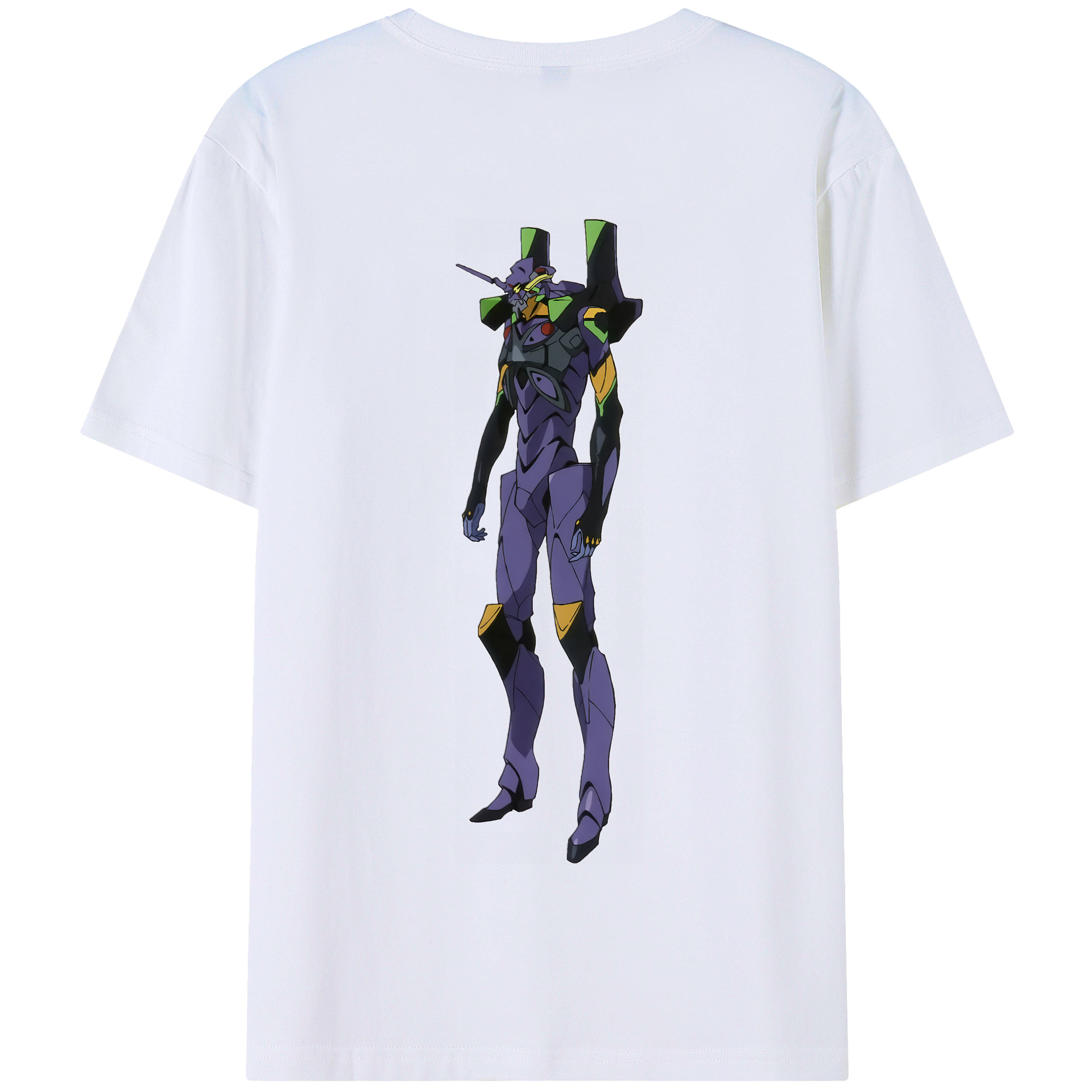 （画像用） EVA 新世紀エヴァンゲリオン 綿100％半袖Tシャツ（背面プリント）