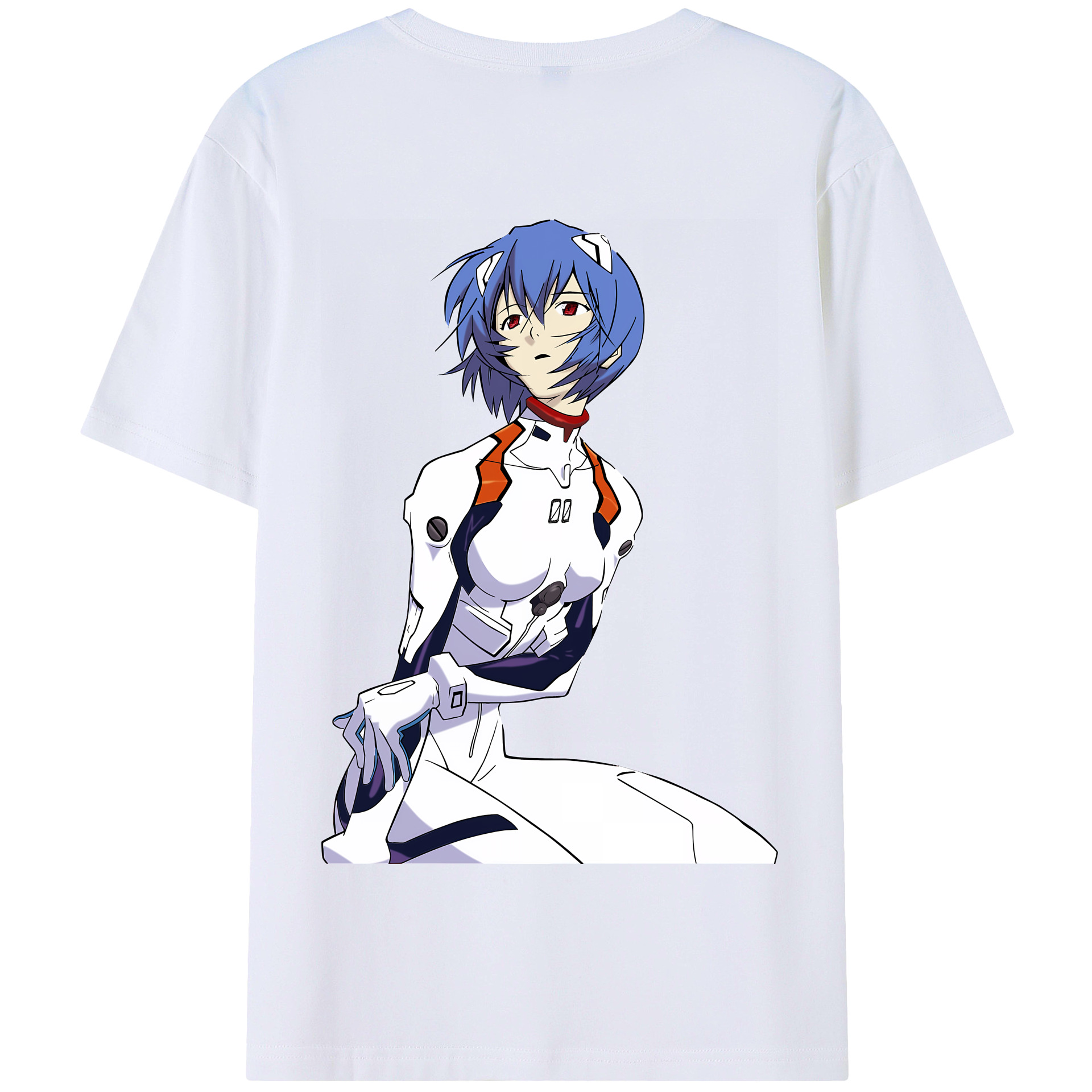 （画像用） EVA 新世紀エヴァンゲリオン 綿100％半袖Tシャツ（背面プリント）