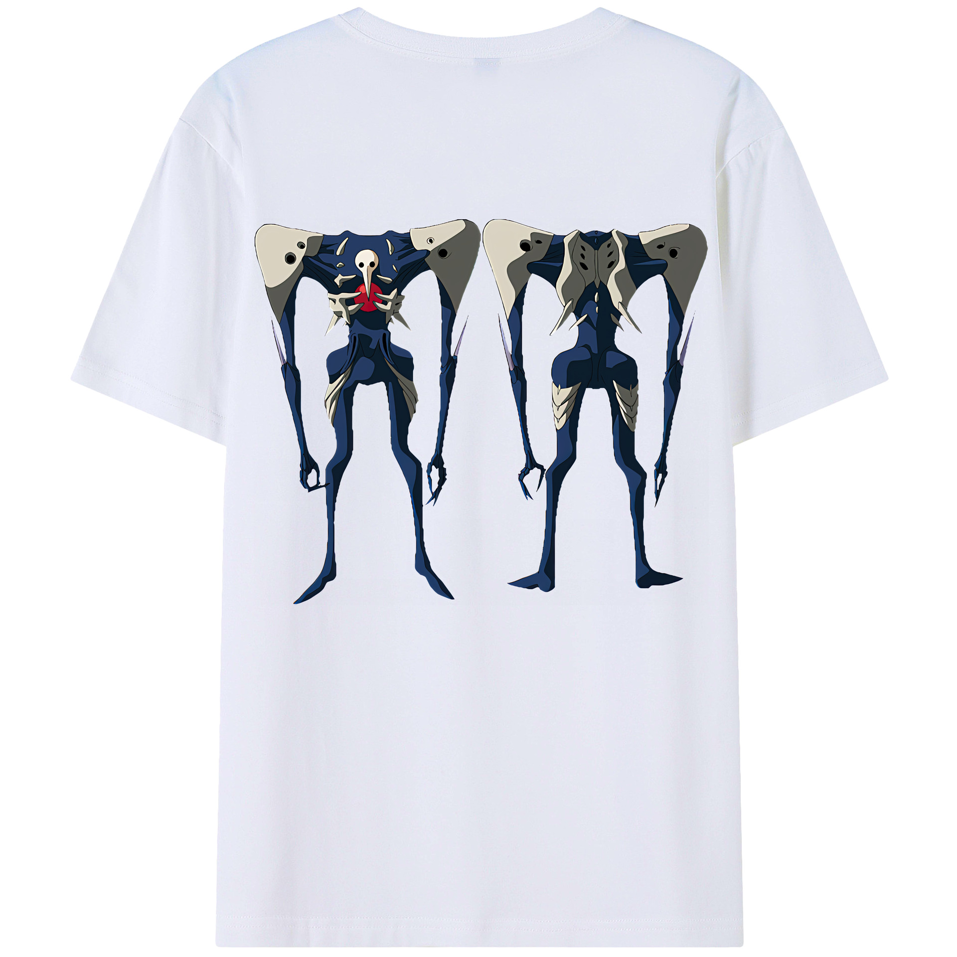 （画像用） EVA 新世紀エヴァンゲリオン 綿100％半袖Tシャツ（背面プリント）