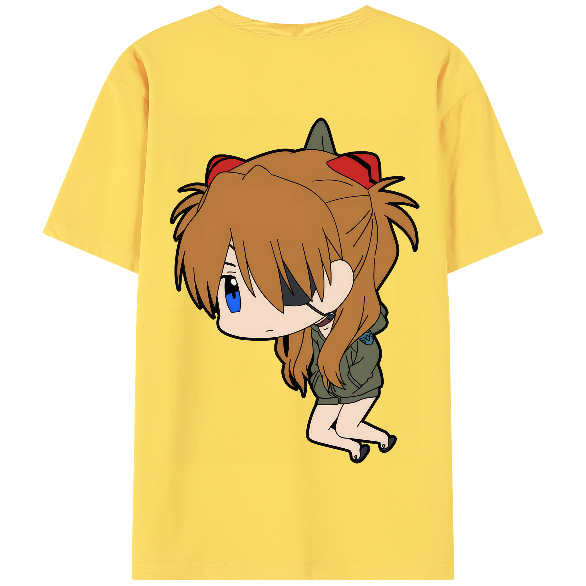（画像用） EVA 新世紀エヴァンゲリオン 綿100％半袖Tシャツ（背面プリント）