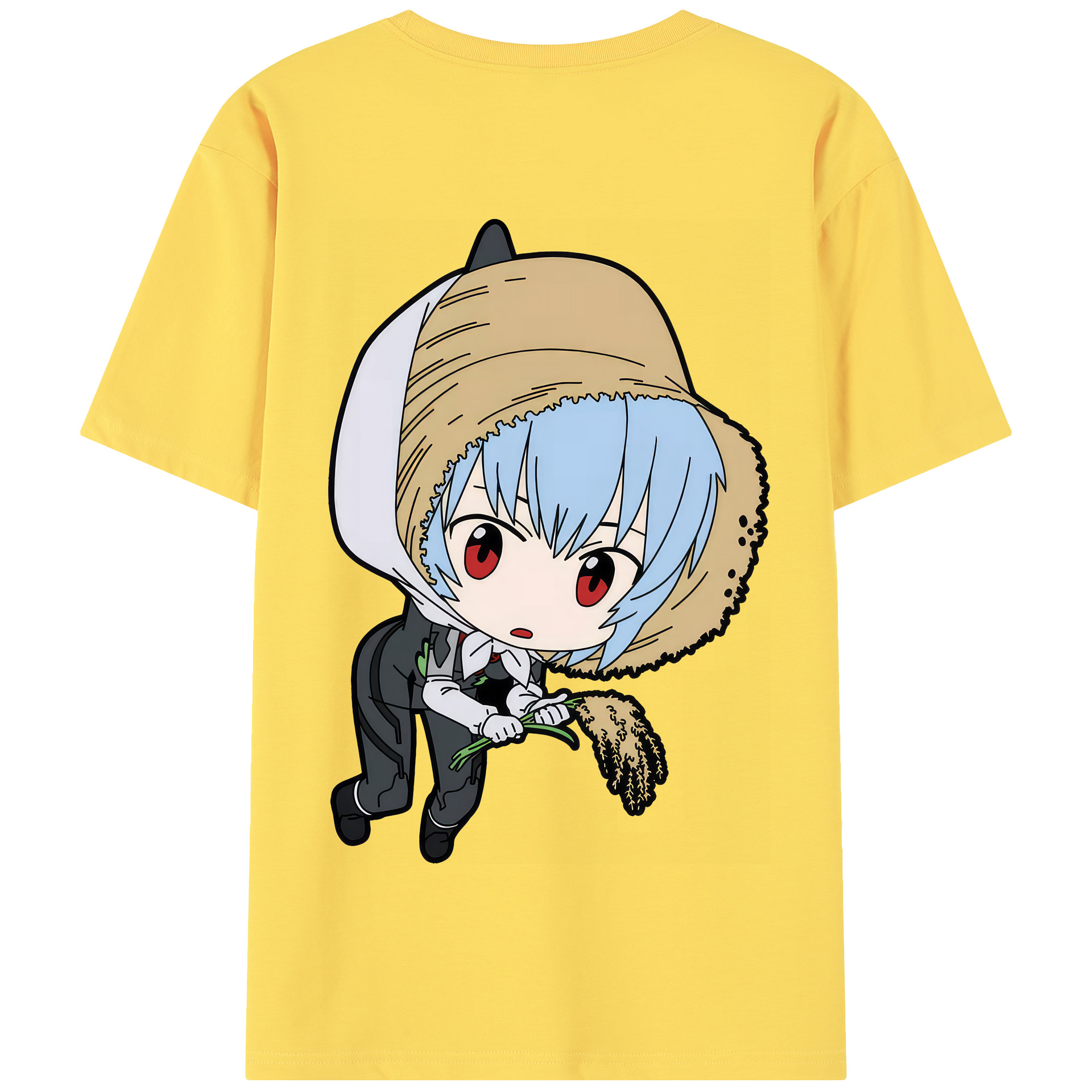 （画像用） EVA 新世紀エヴァンゲリオン 綿100％半袖Tシャツ（背面プリント）