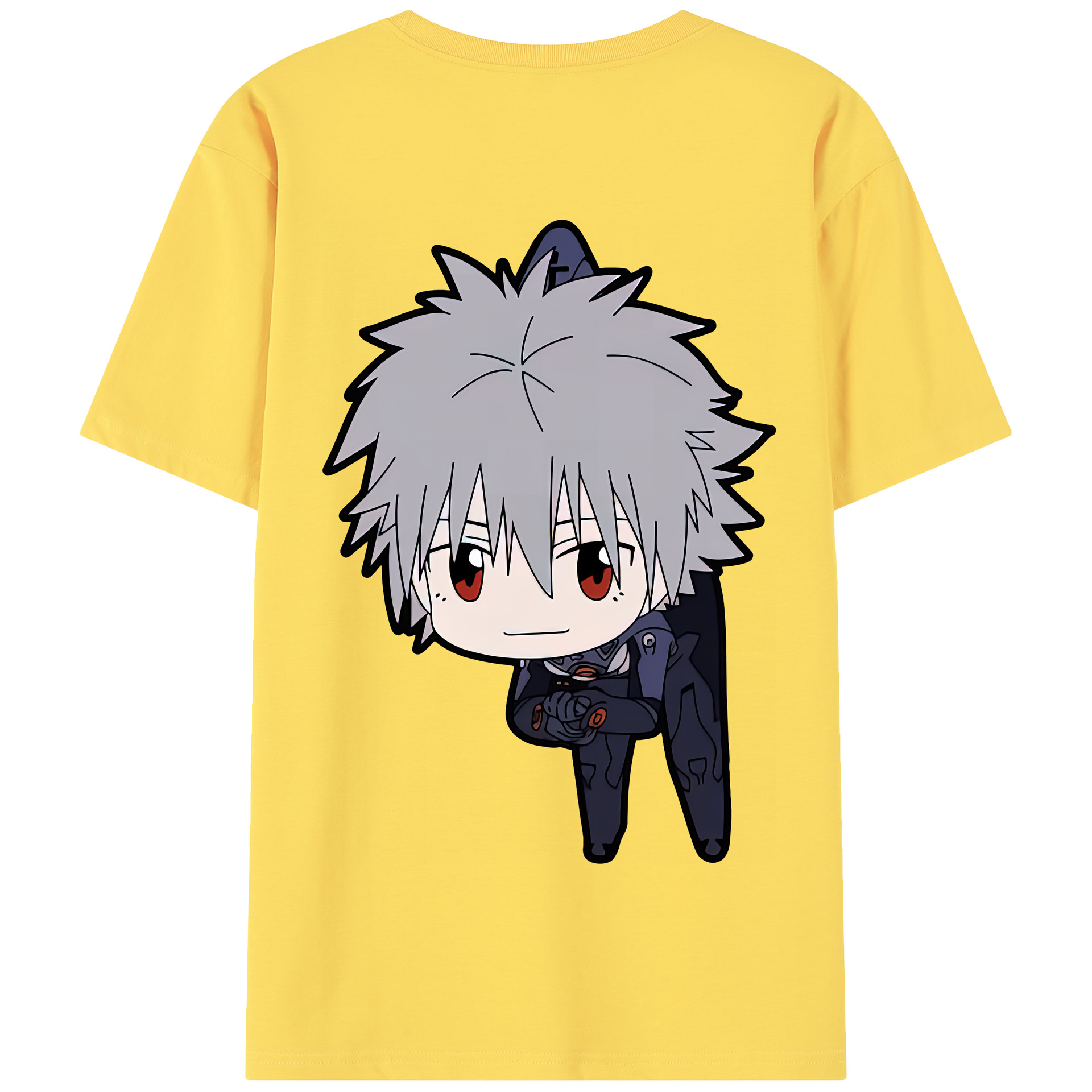 （画像用） EVA 新世紀エヴァンゲリオン 綿100％半袖Tシャツ（背面プリント）