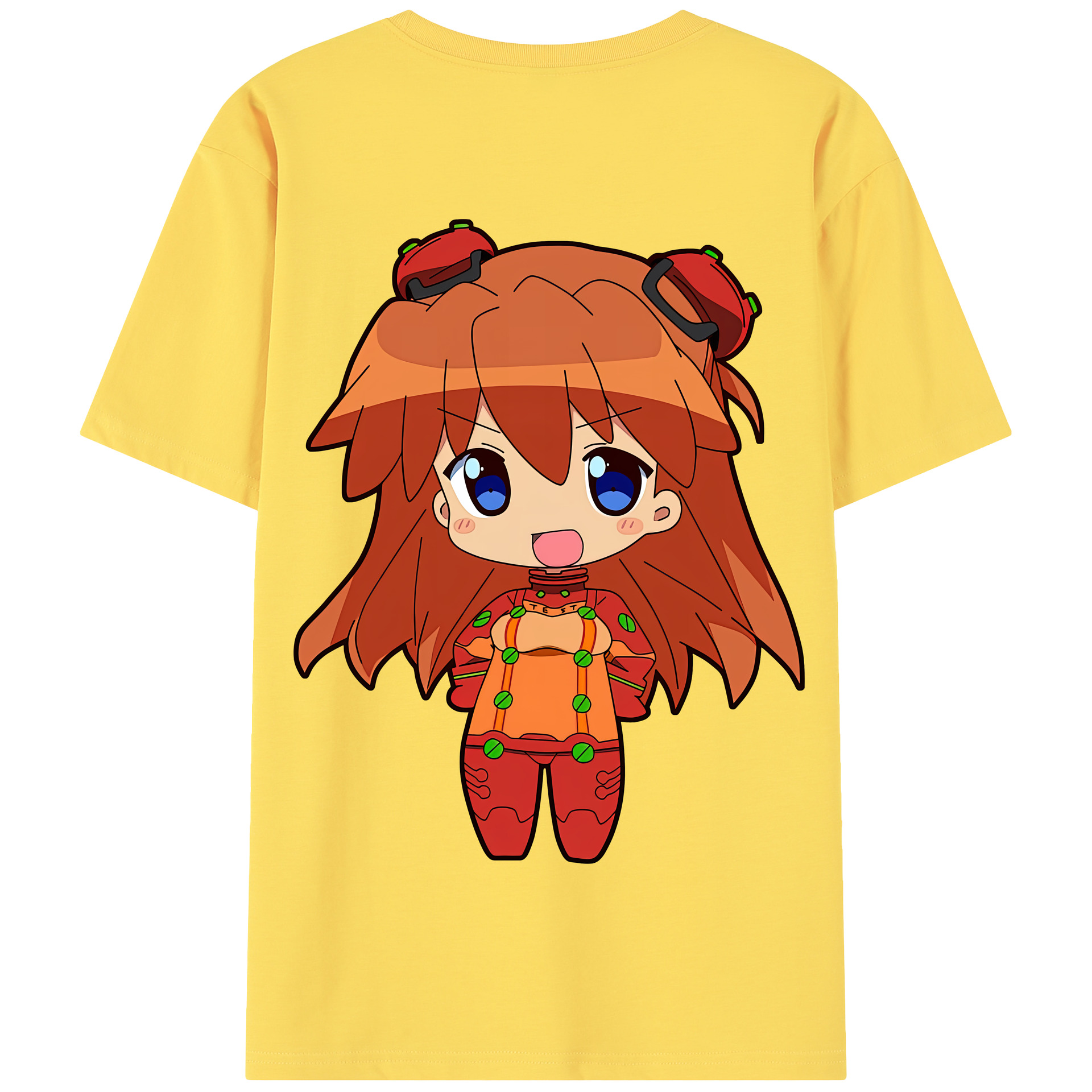 （画像用） EVA 新世紀エヴァンゲリオン 綿100％半袖Tシャツ（背面プリント）