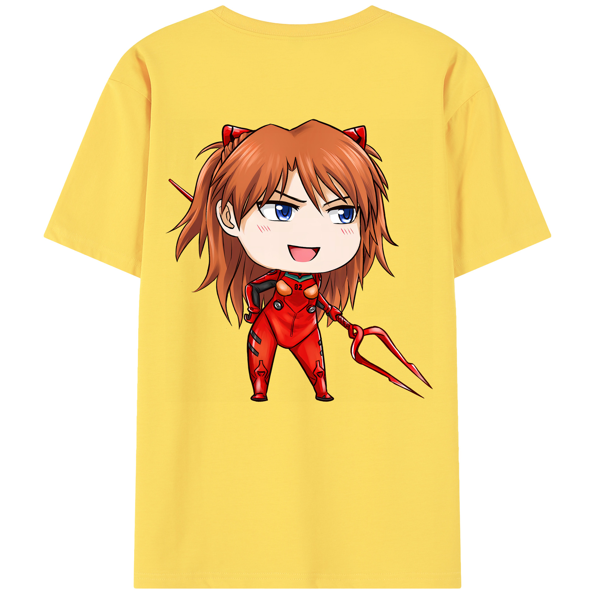 （画像用） EVA 新世紀エヴァンゲリオン 綿100％半袖Tシャツ（背面プリント）