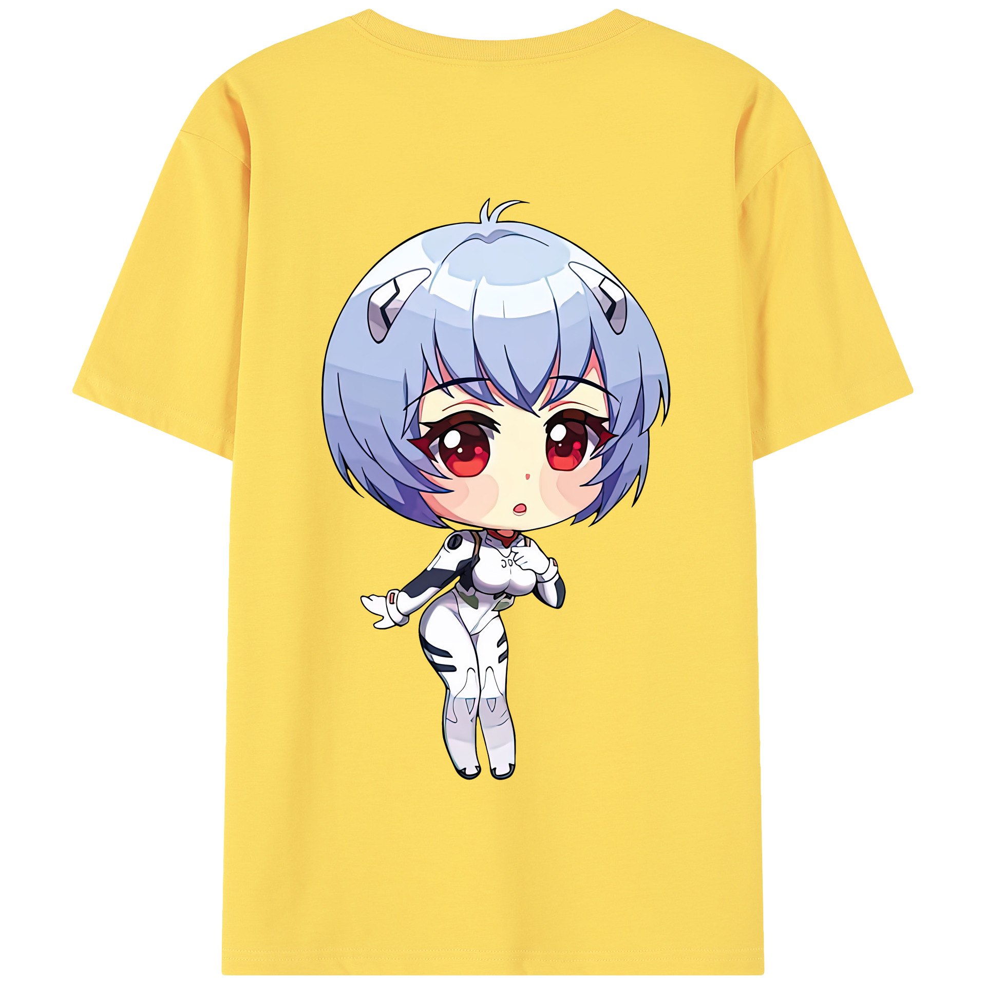 （画像用） EVA 新世紀エヴァンゲリオン 綿100％半袖Tシャツ（背面プリント）