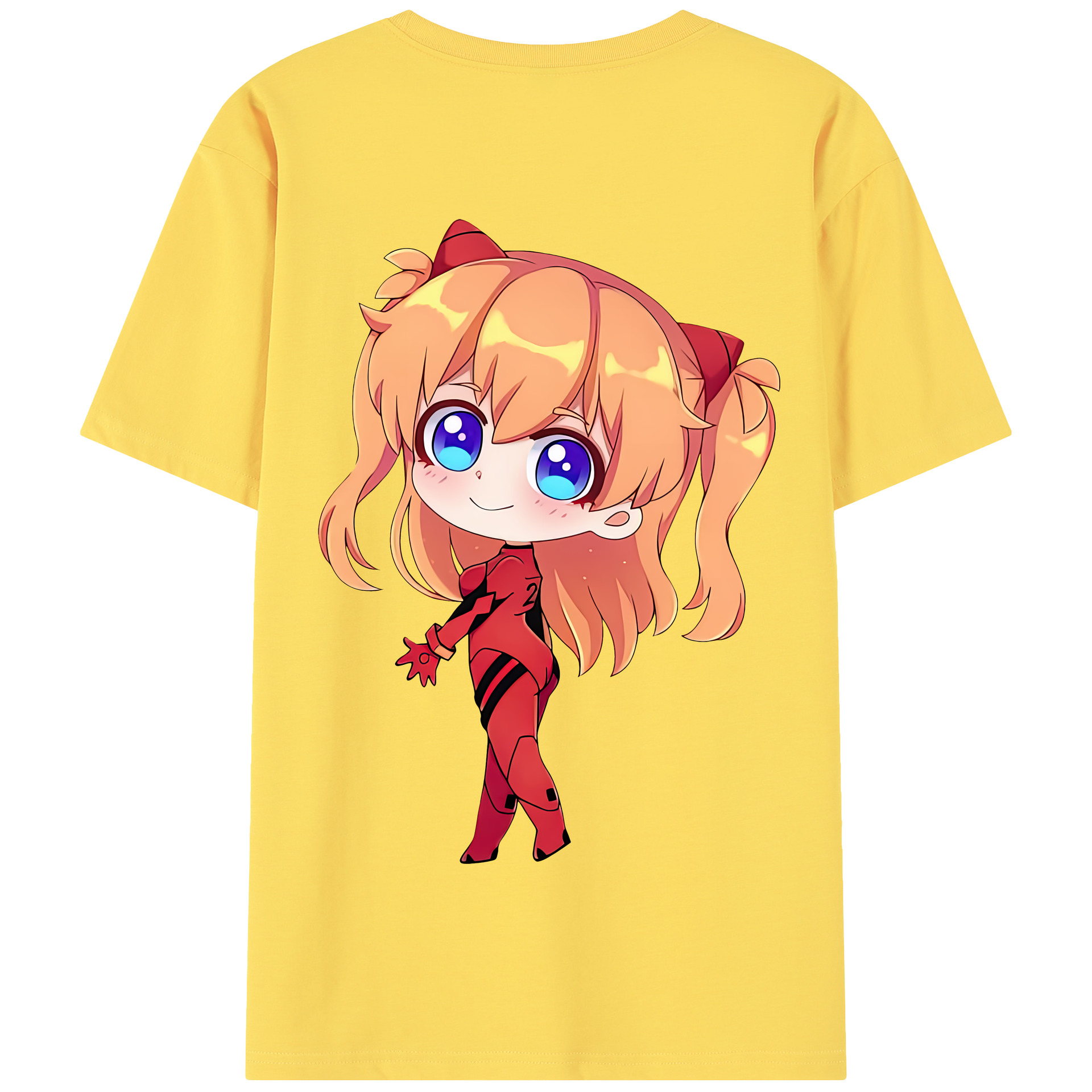 （画像用） EVA 新世紀エヴァンゲリオン 綿100％半袖Tシャツ（背面プリント）