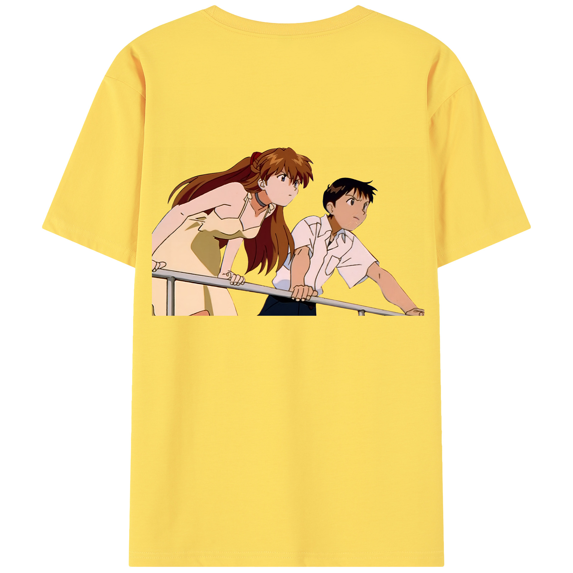 （画像用） EVA 新世紀エヴァンゲリオン 綿100％半袖Tシャツ（背面プリント）