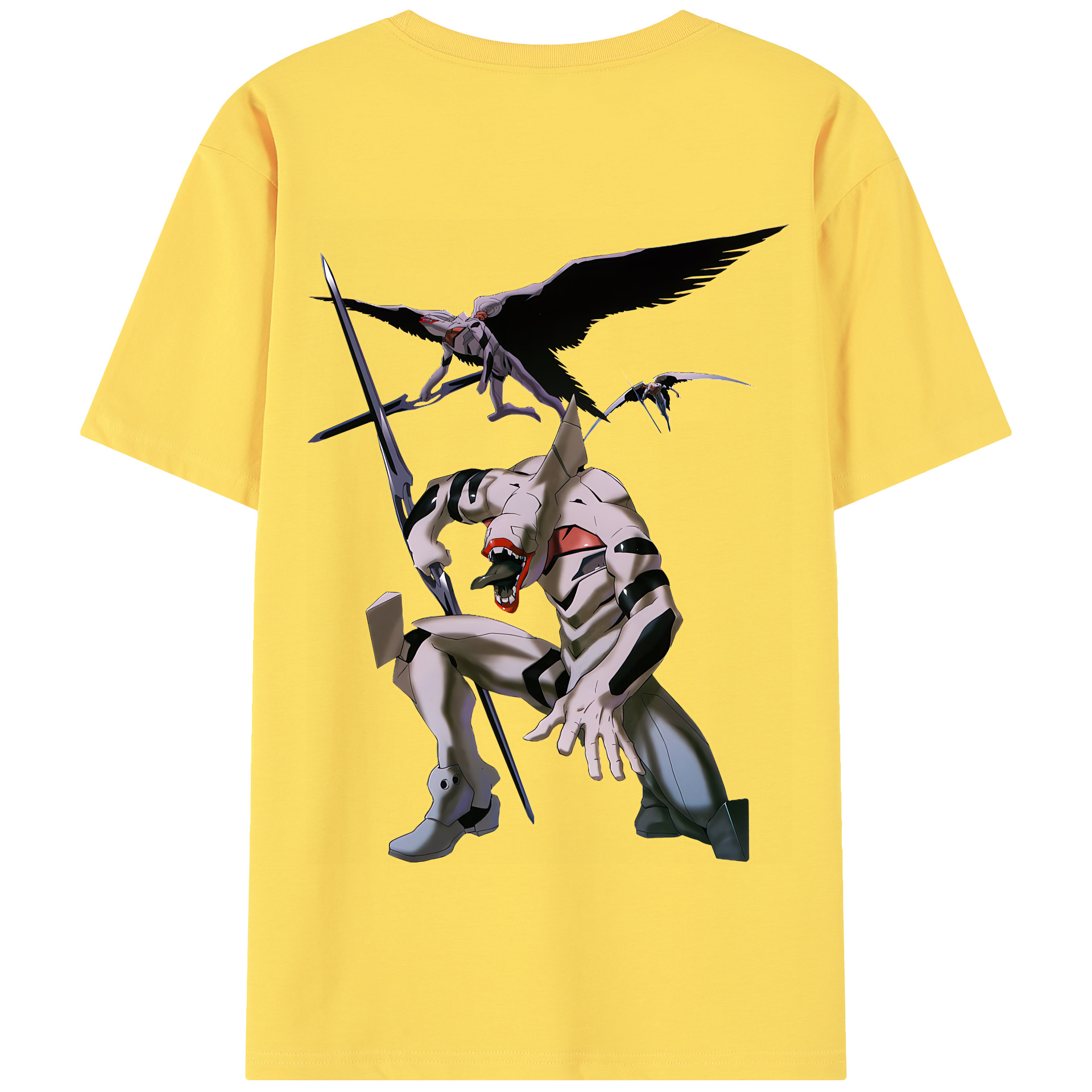 （画像用） EVA 新世紀エヴァンゲリオン 綿100％半袖Tシャツ（背面プリント）