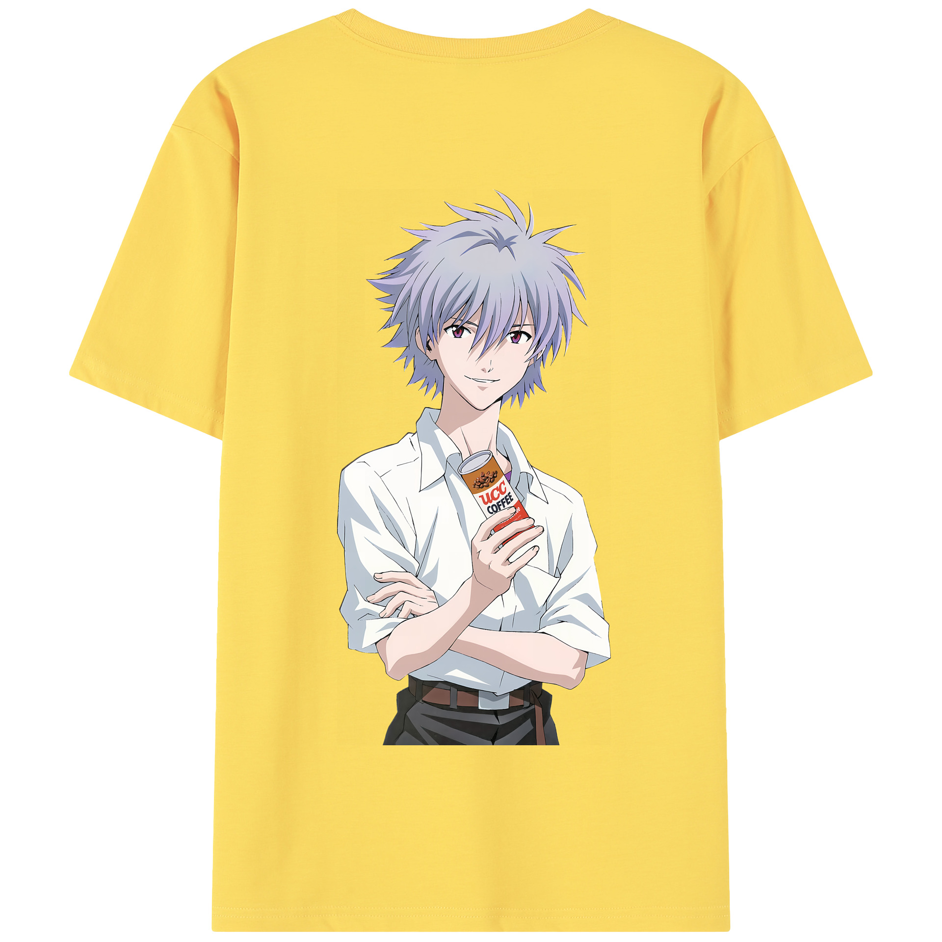 （画像用） EVA 新世紀エヴァンゲリオン 綿100％半袖Tシャツ（背面プリント）
