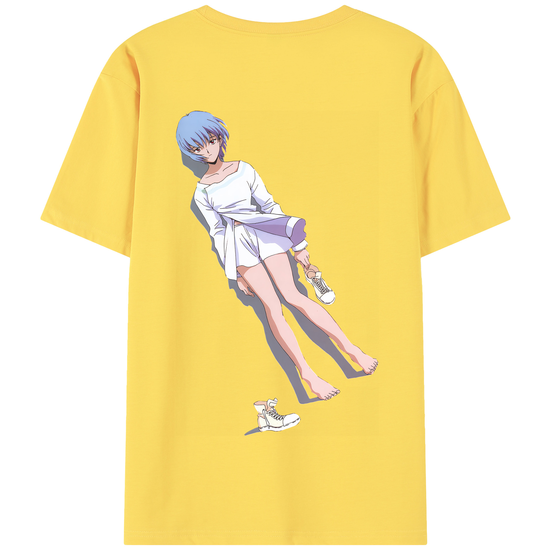 （画像用） EVA 新世紀エヴァンゲリオン 綿100％半袖Tシャツ（背面プリント）