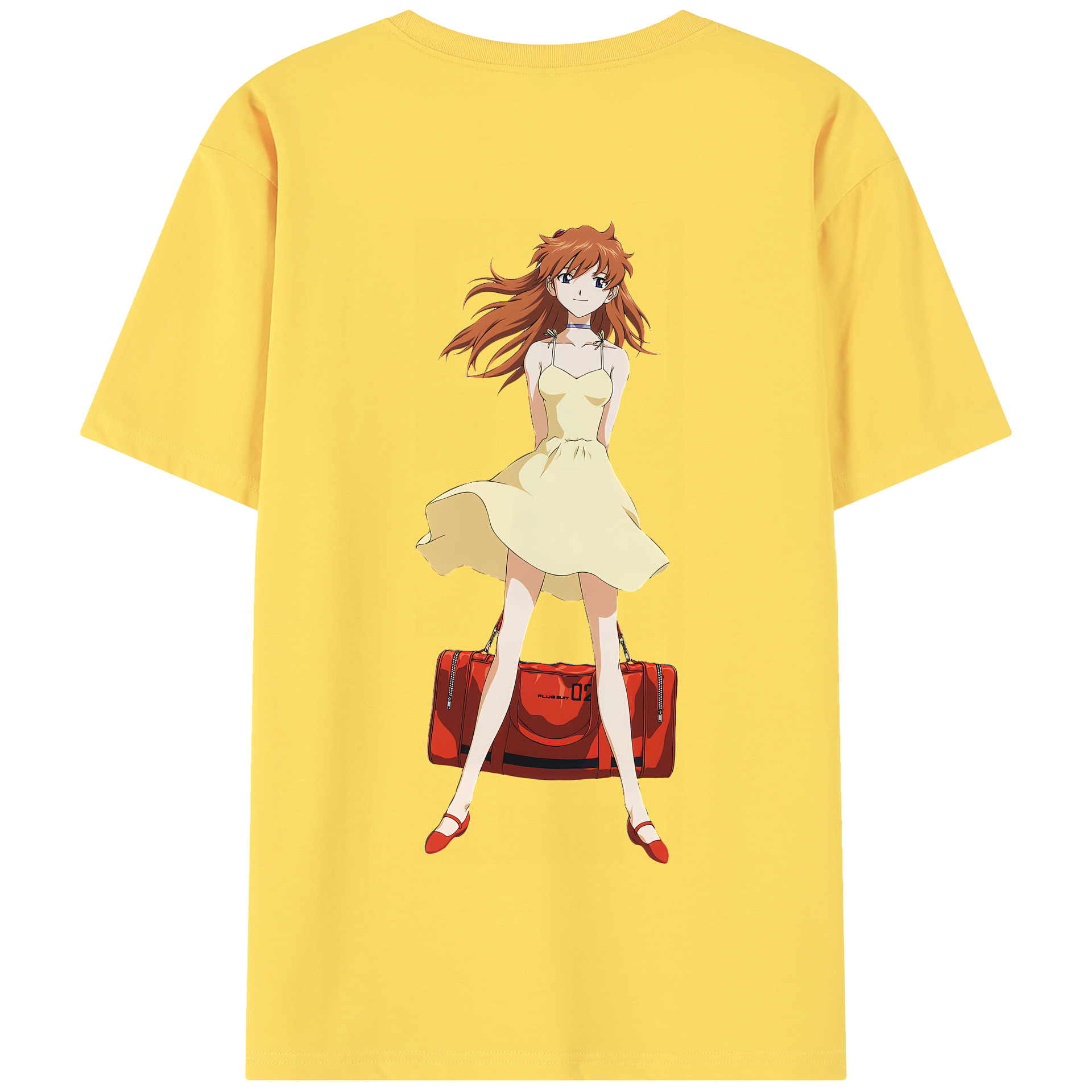 （画像用） EVA 新世紀エヴァンゲリオン 綿100％半袖Tシャツ（背面プリント）