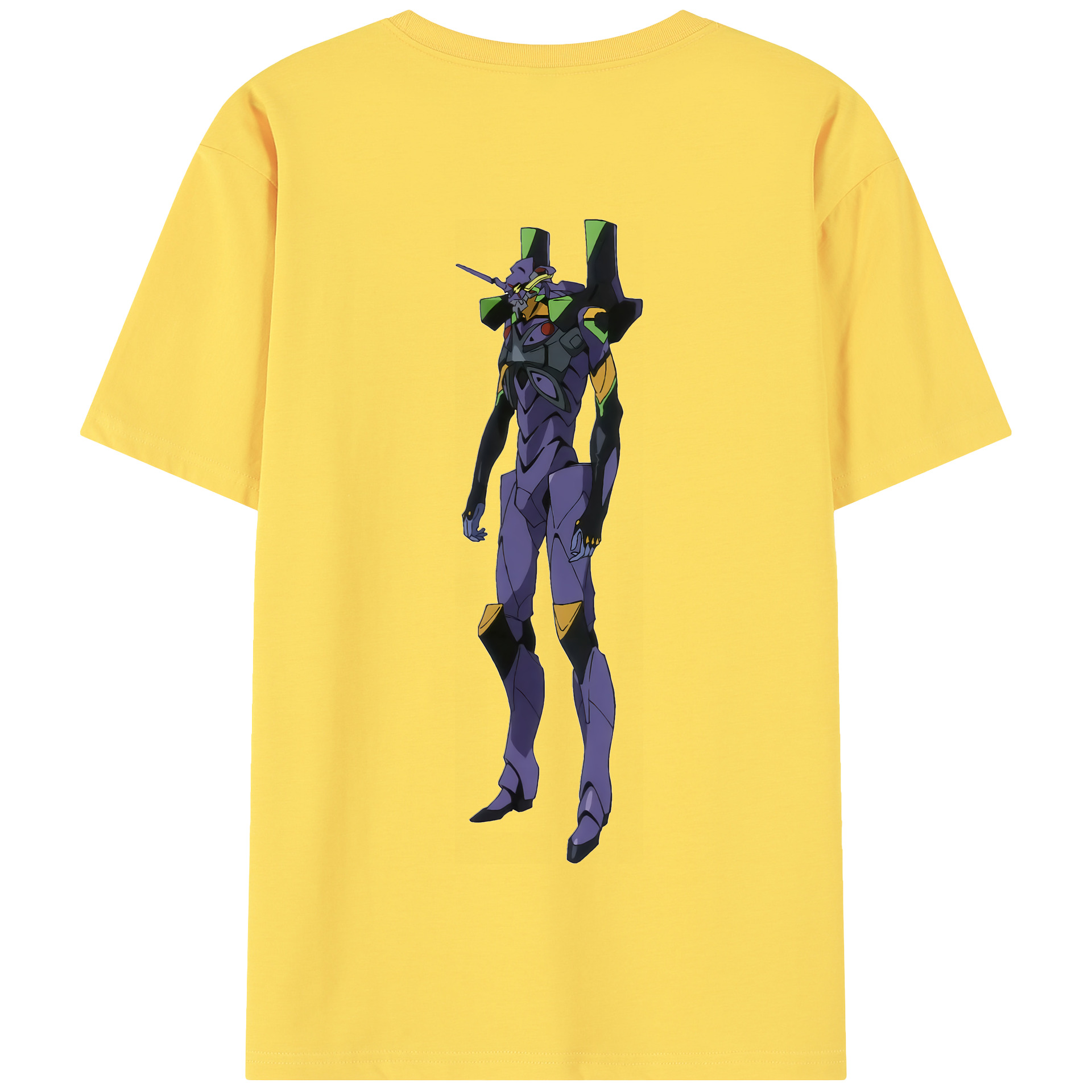（画像用） EVA 新世紀エヴァンゲリオン 綿100％半袖Tシャツ（背面プリント）
