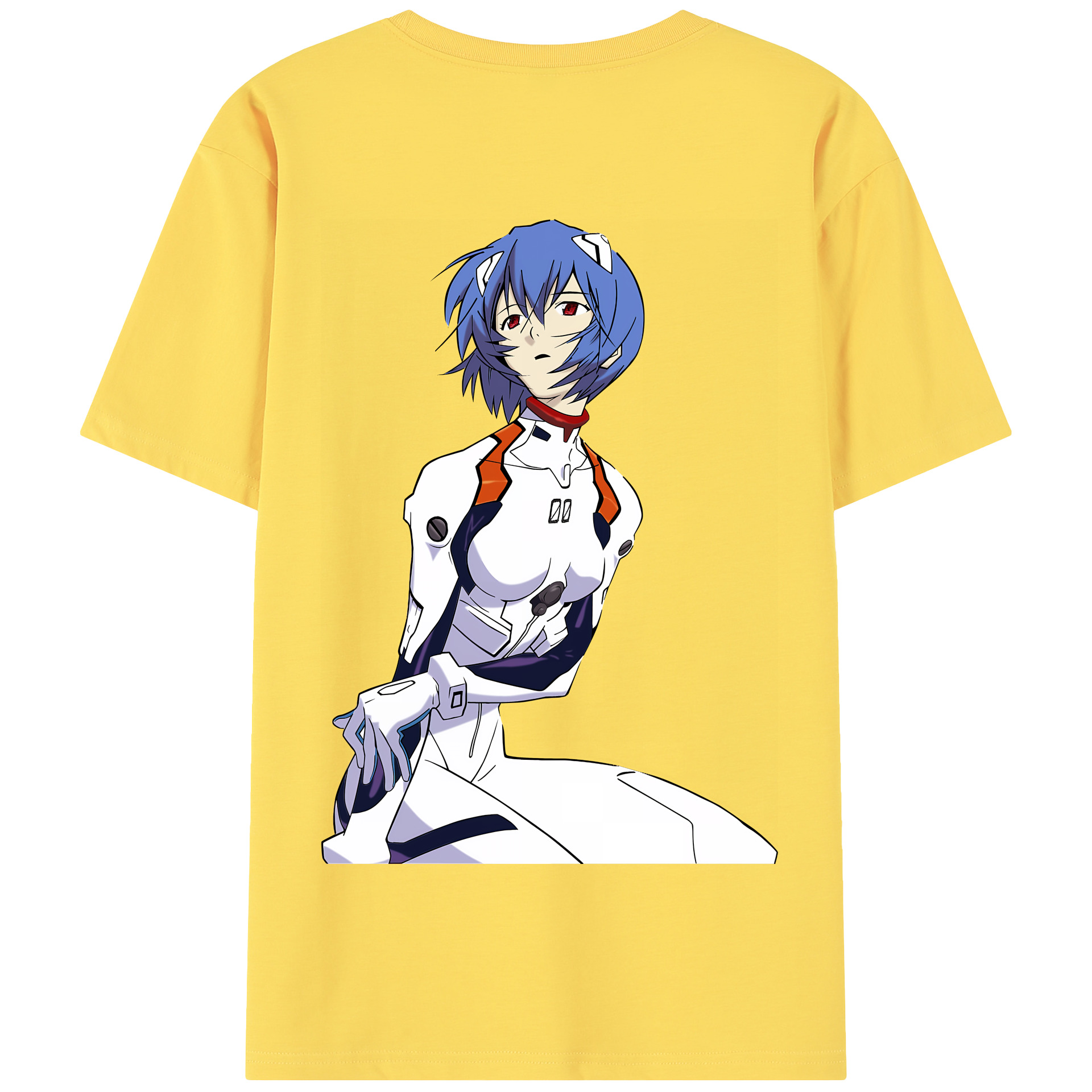 （画像用） EVA 新世紀エヴァンゲリオン 綿100％半袖Tシャツ（背面プリント）