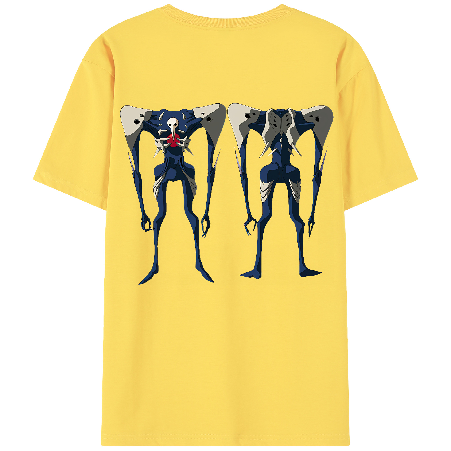 （画像用） EVA 新世紀エヴァンゲリオン 綿100％半袖Tシャツ（背面プリント）