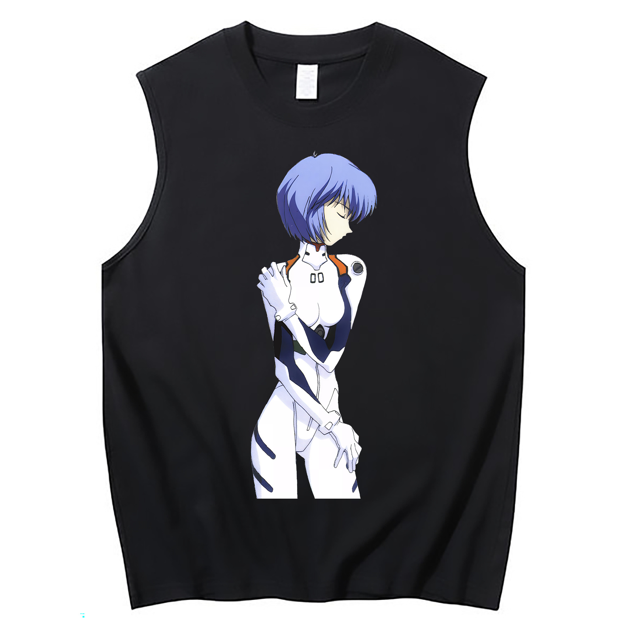 （画像用） EVA 新世紀エヴァンゲリオン コットン100％タンクトップ（フロントプリント）