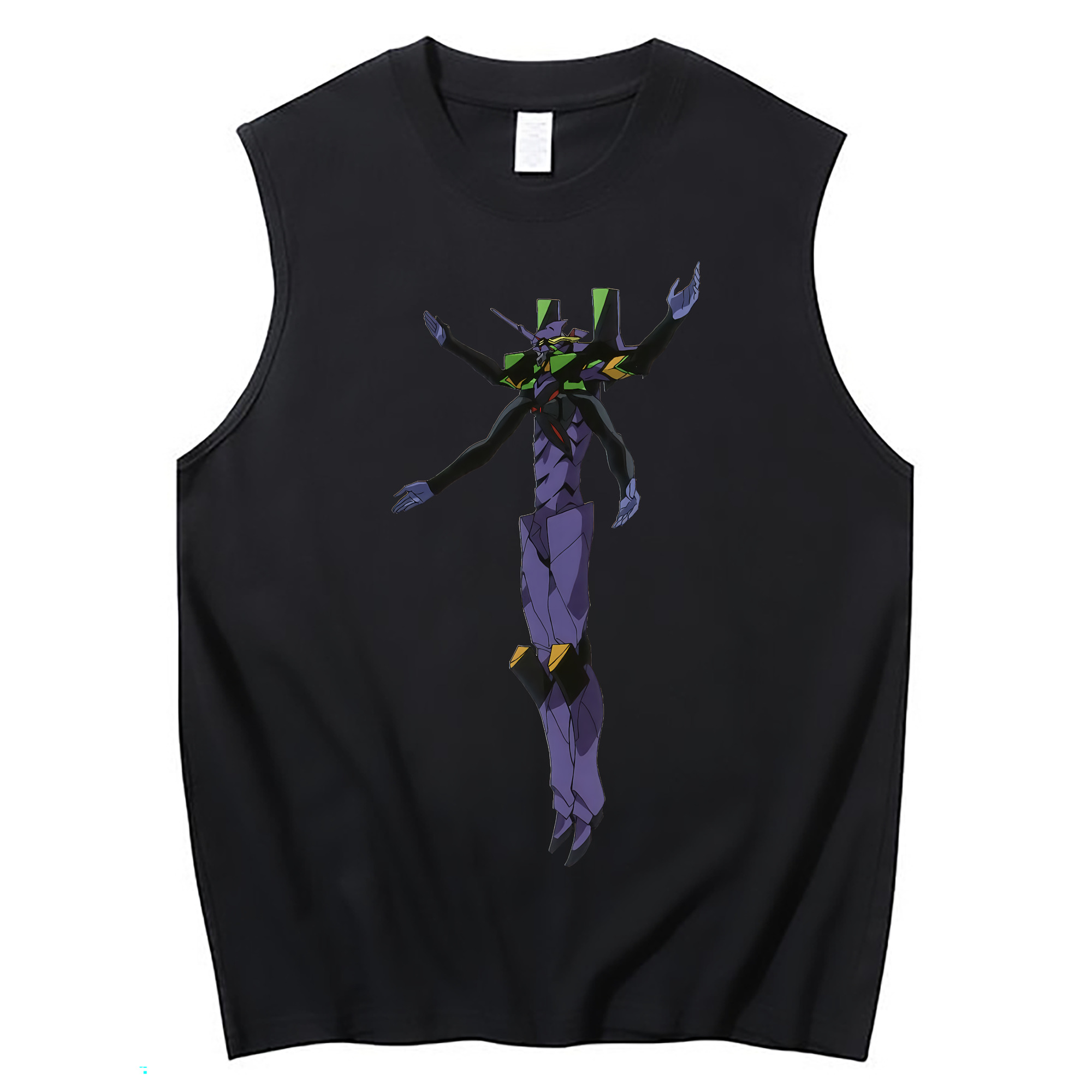 （画像用） EVA 新世紀エヴァンゲリオン コットン100％タンクトップ（フロントプリント）