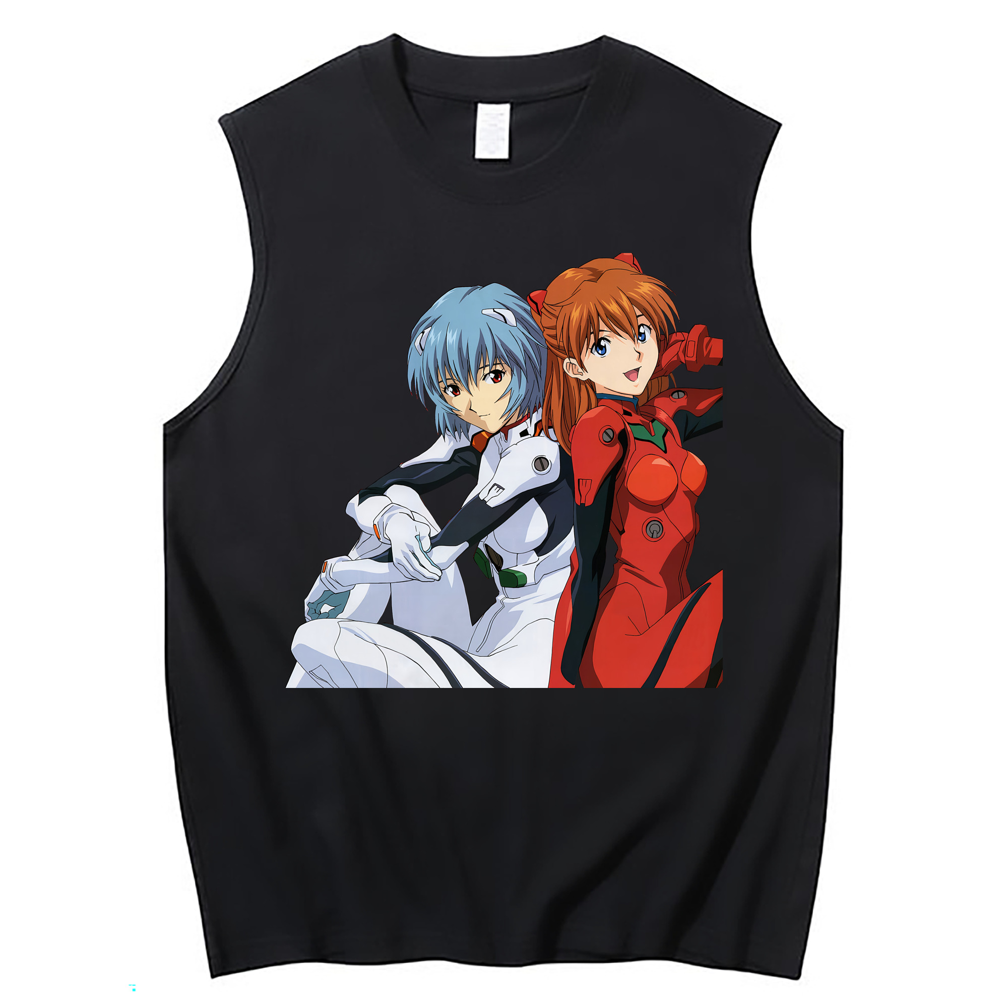 （画像用） EVA 新世紀エヴァンゲリオン コットン100％タンクトップ（フロントプリント）