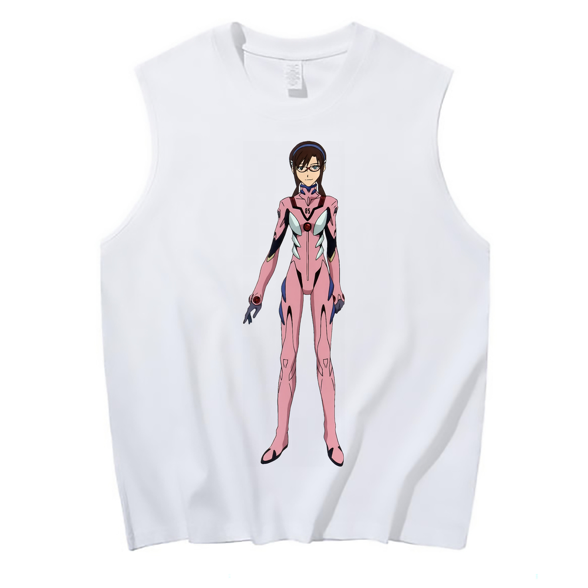 （画像用） EVA 新世紀エヴァンゲリオン コットン100％タンクトップ（フロントプリント）
