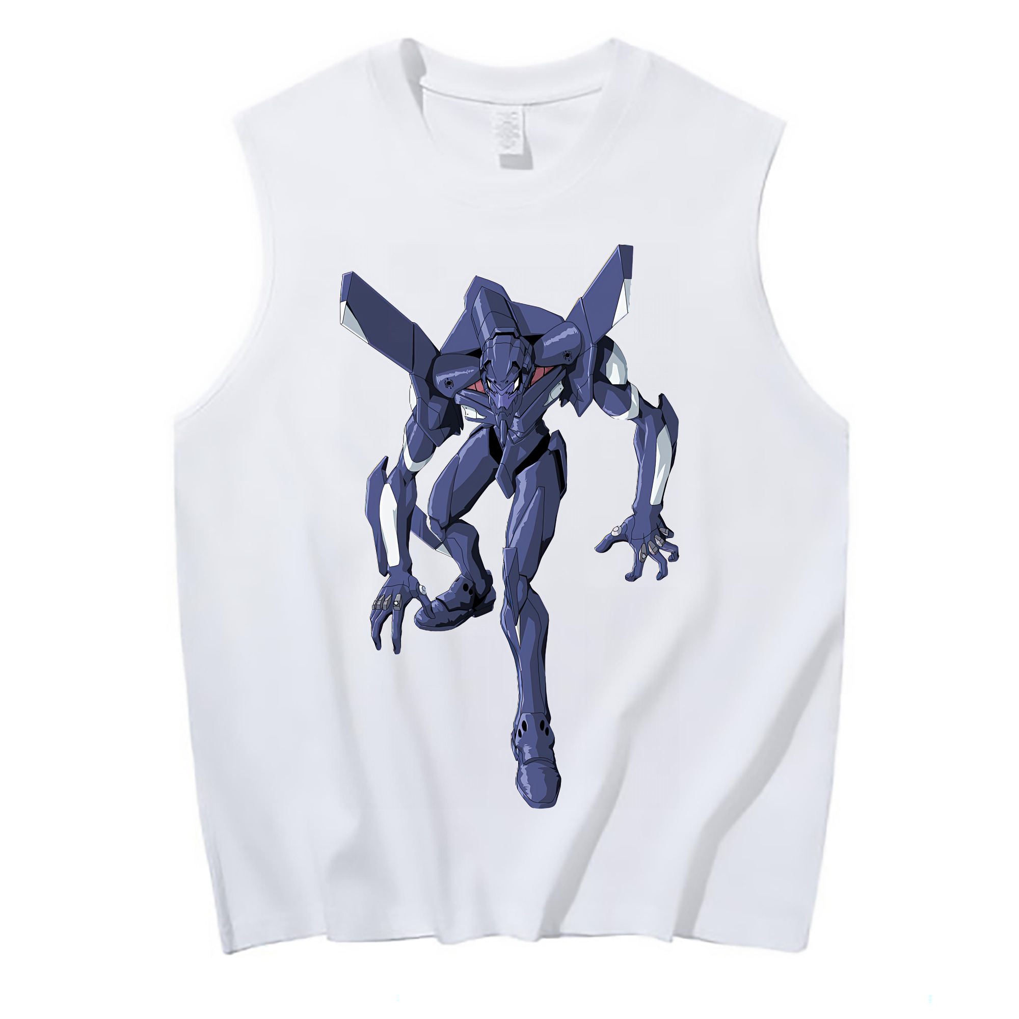 （画像用） EVA 新世紀エヴァンゲリオン コットン100％タンクトップ（フロントプリント）