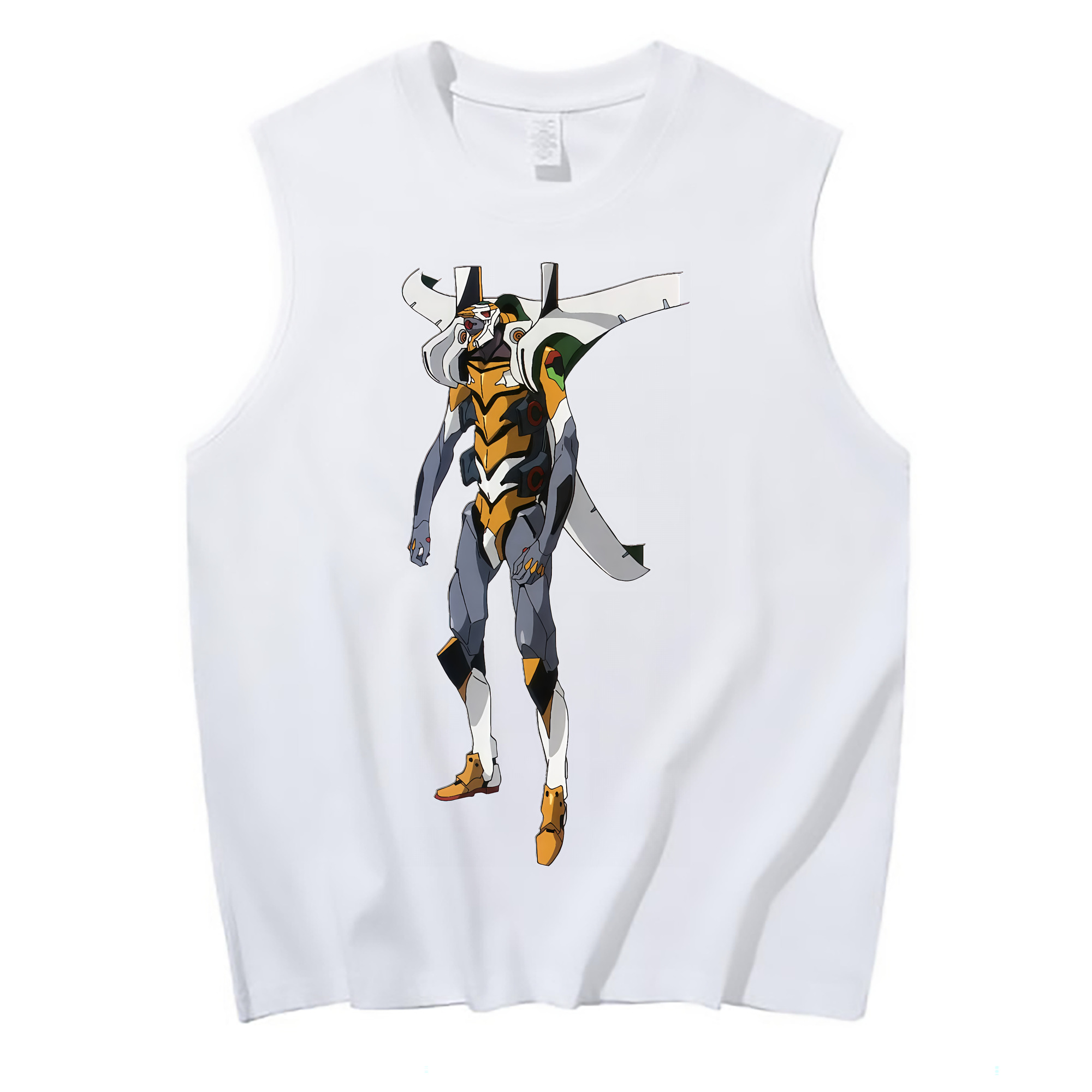 （画像用） EVA 新世紀エヴァンゲリオン コットン100％タンクトップ（フロントプリント）