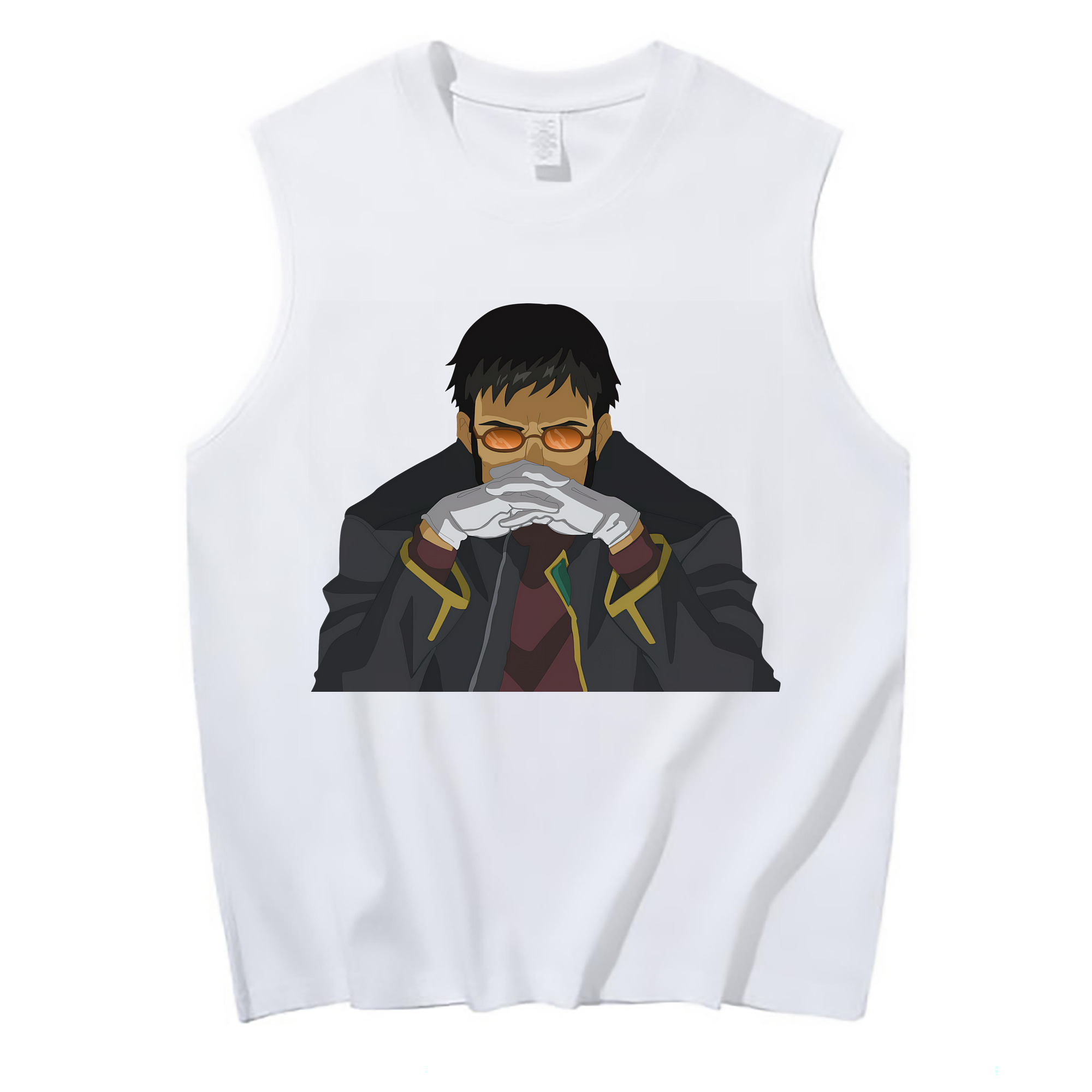 （画像用） EVA 新世紀エヴァンゲリオン コットン100％タンクトップ（フロントプリント）